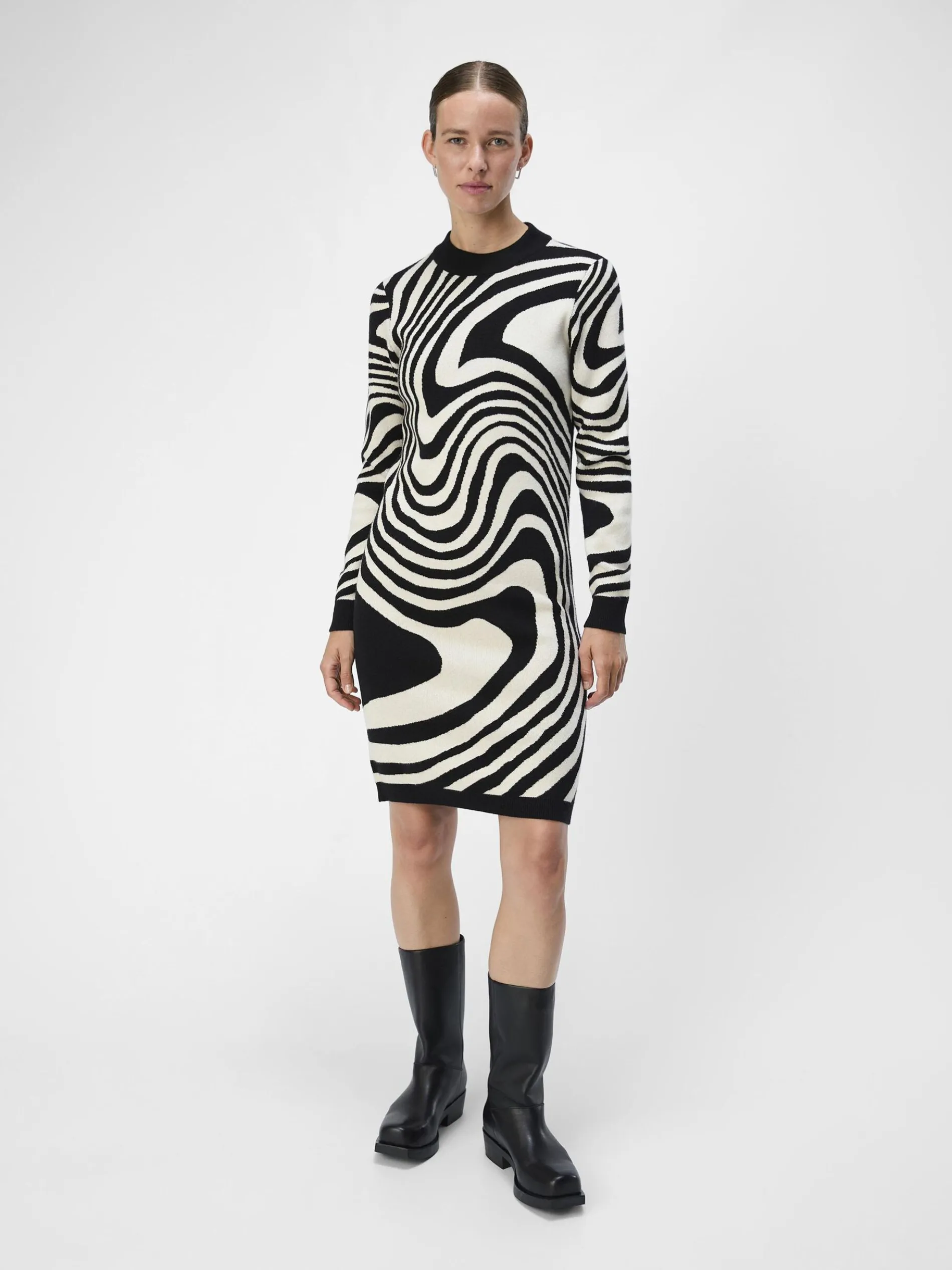 OBJRAY GEBREIDE JURK