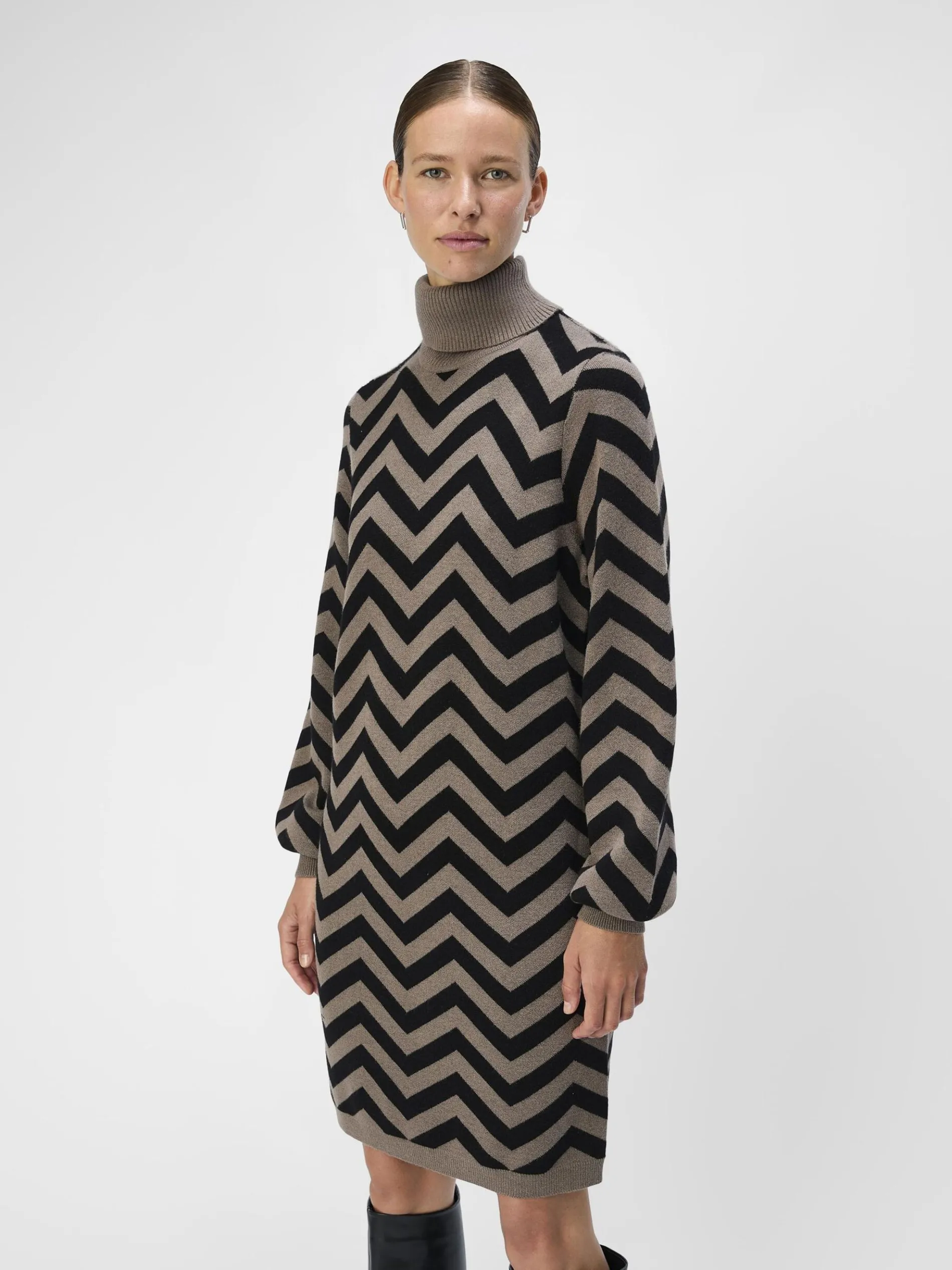 OBJRAY GEBREIDE JURK