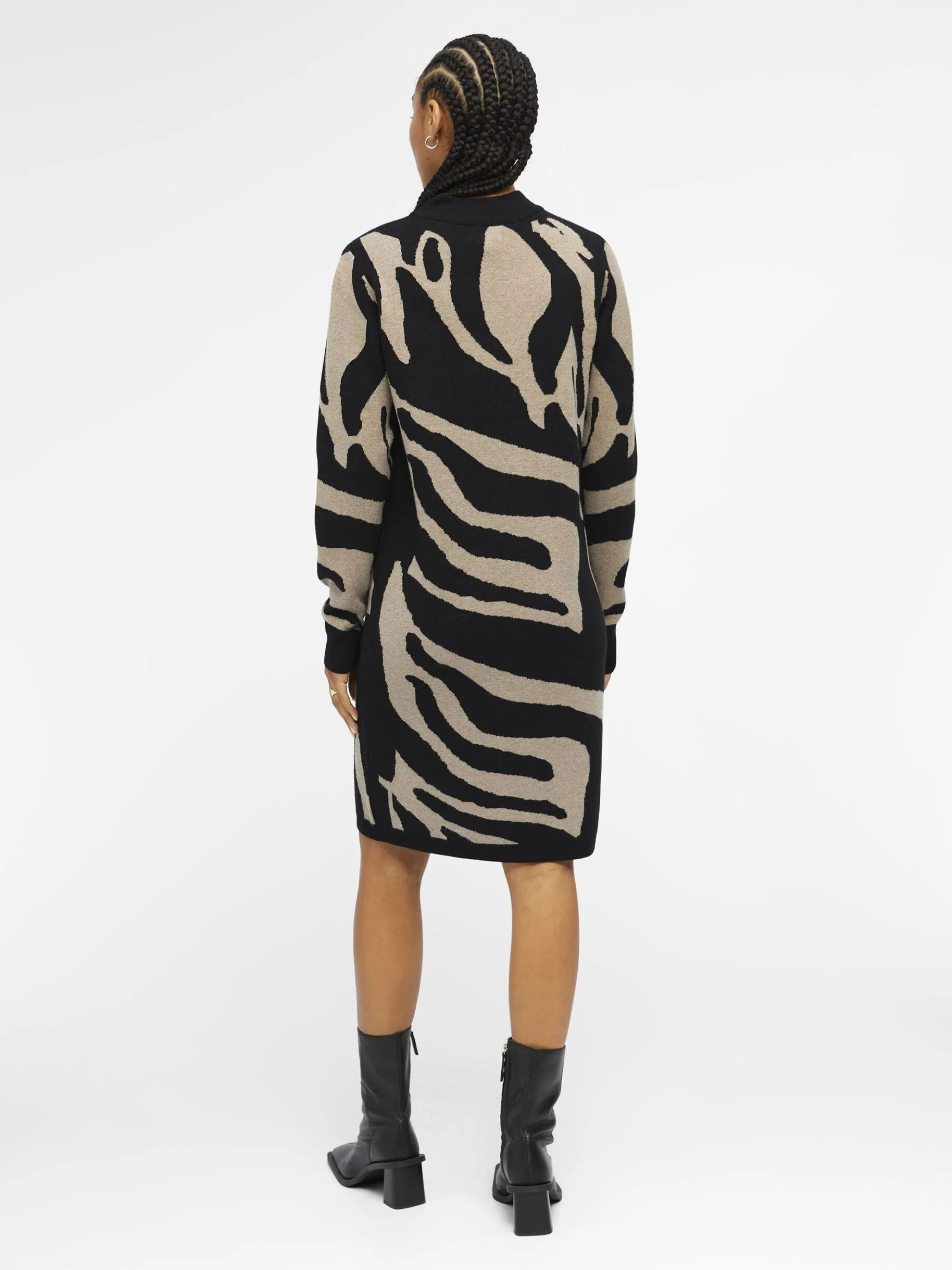 OBJRAY GEBREIDE JURK