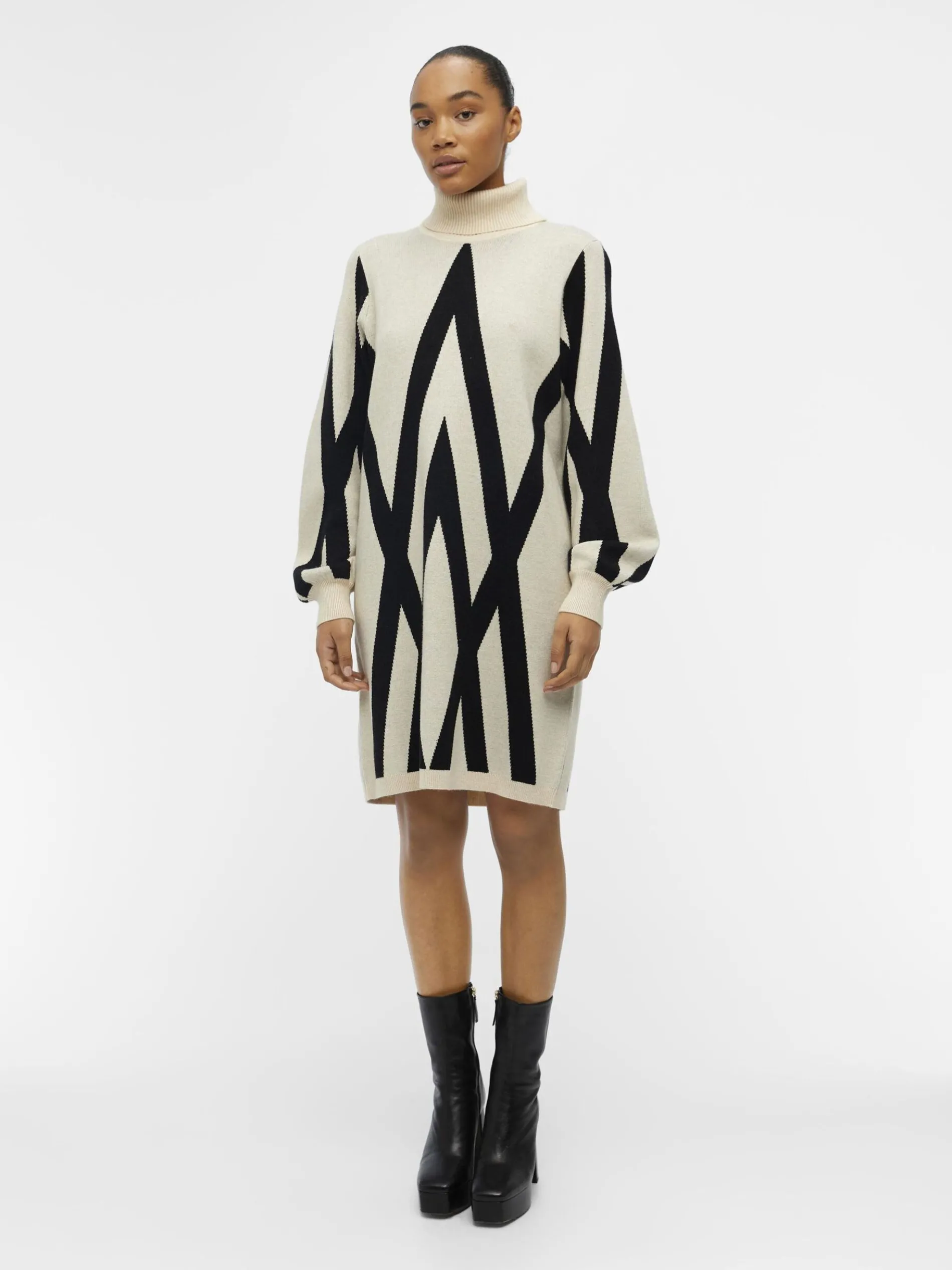 OBJRAY GEBREIDE JURK