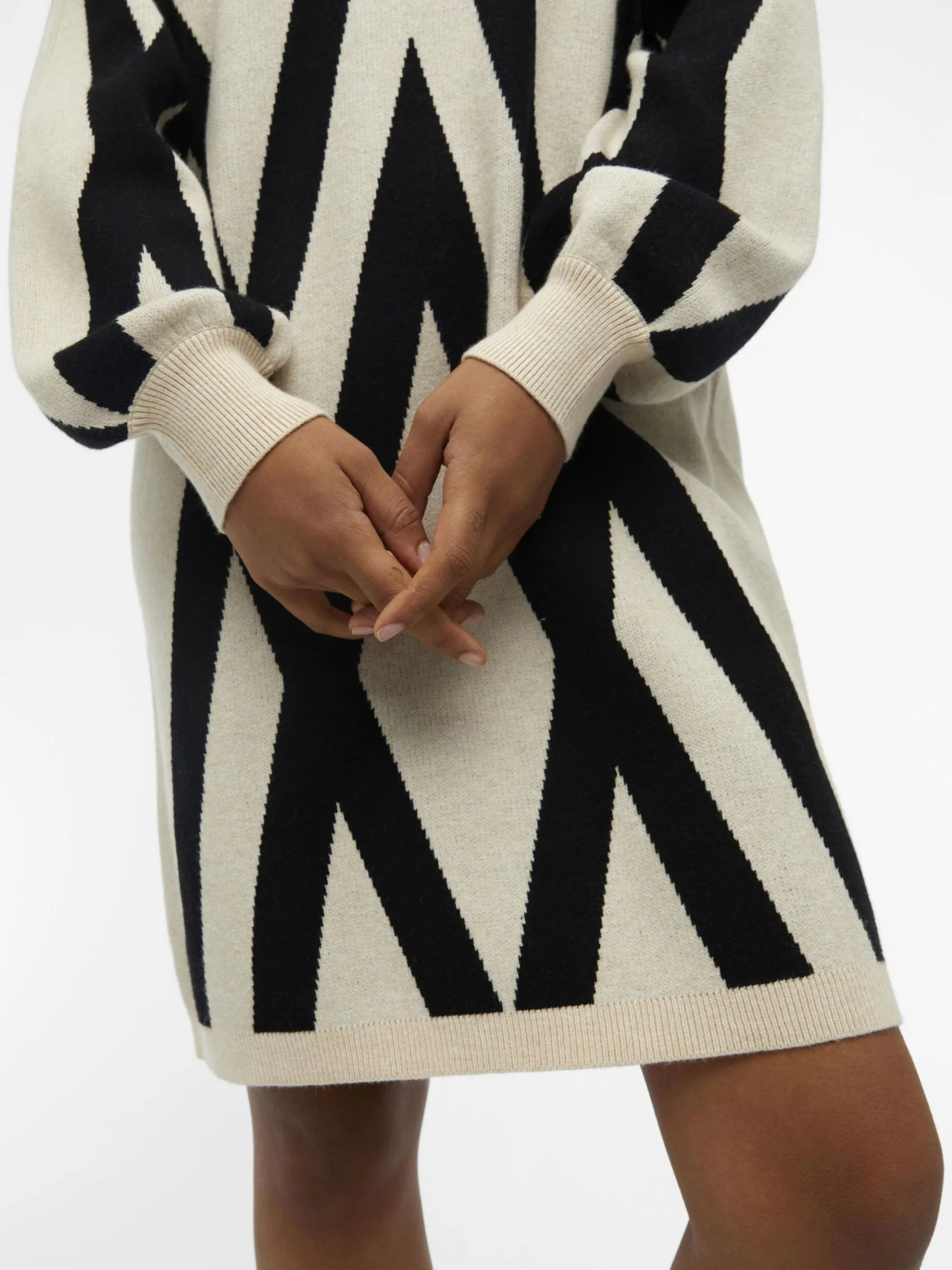 OBJRAY GEBREIDE JURK