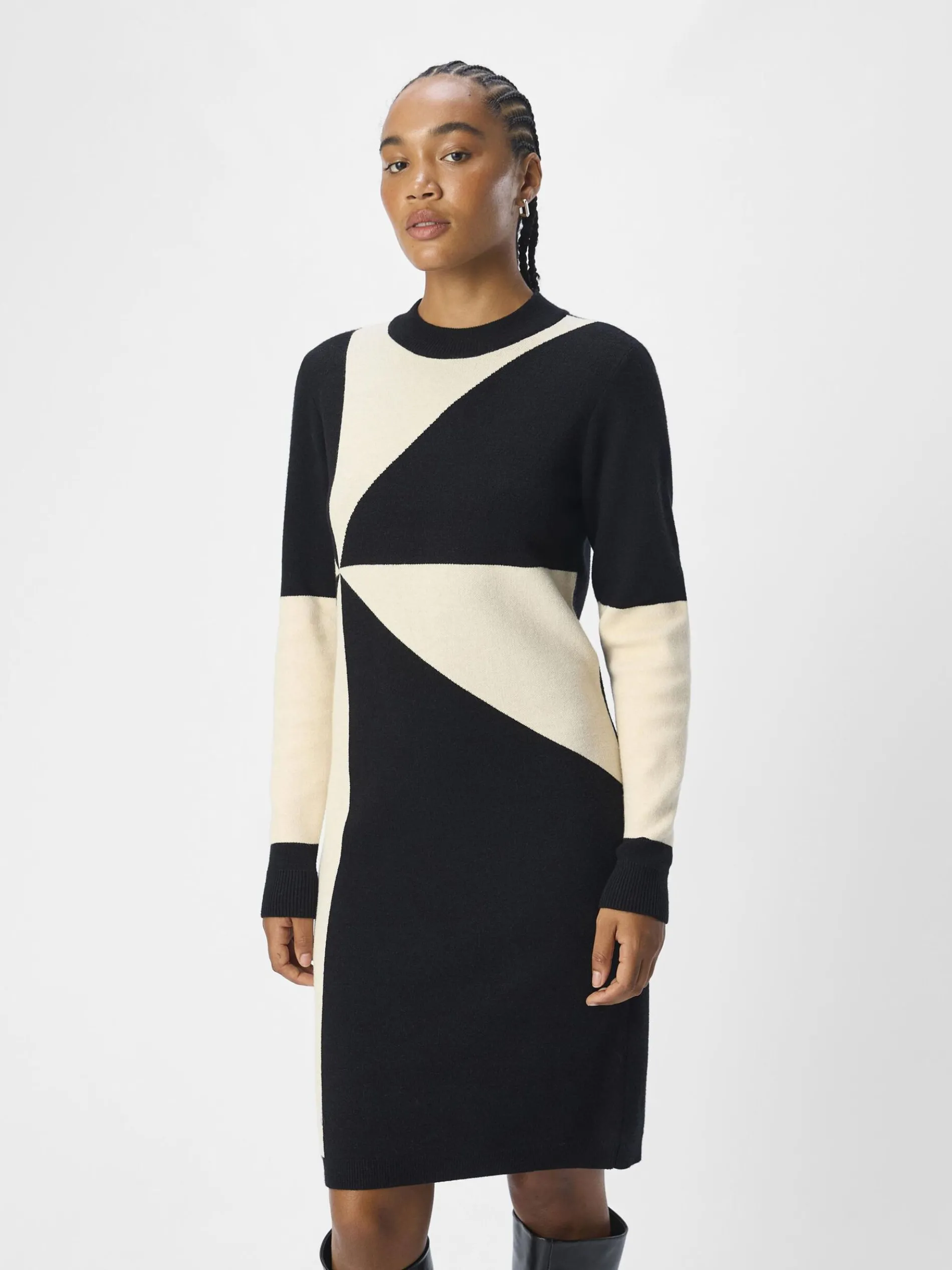 OBJRAY GEBREIDE JURK