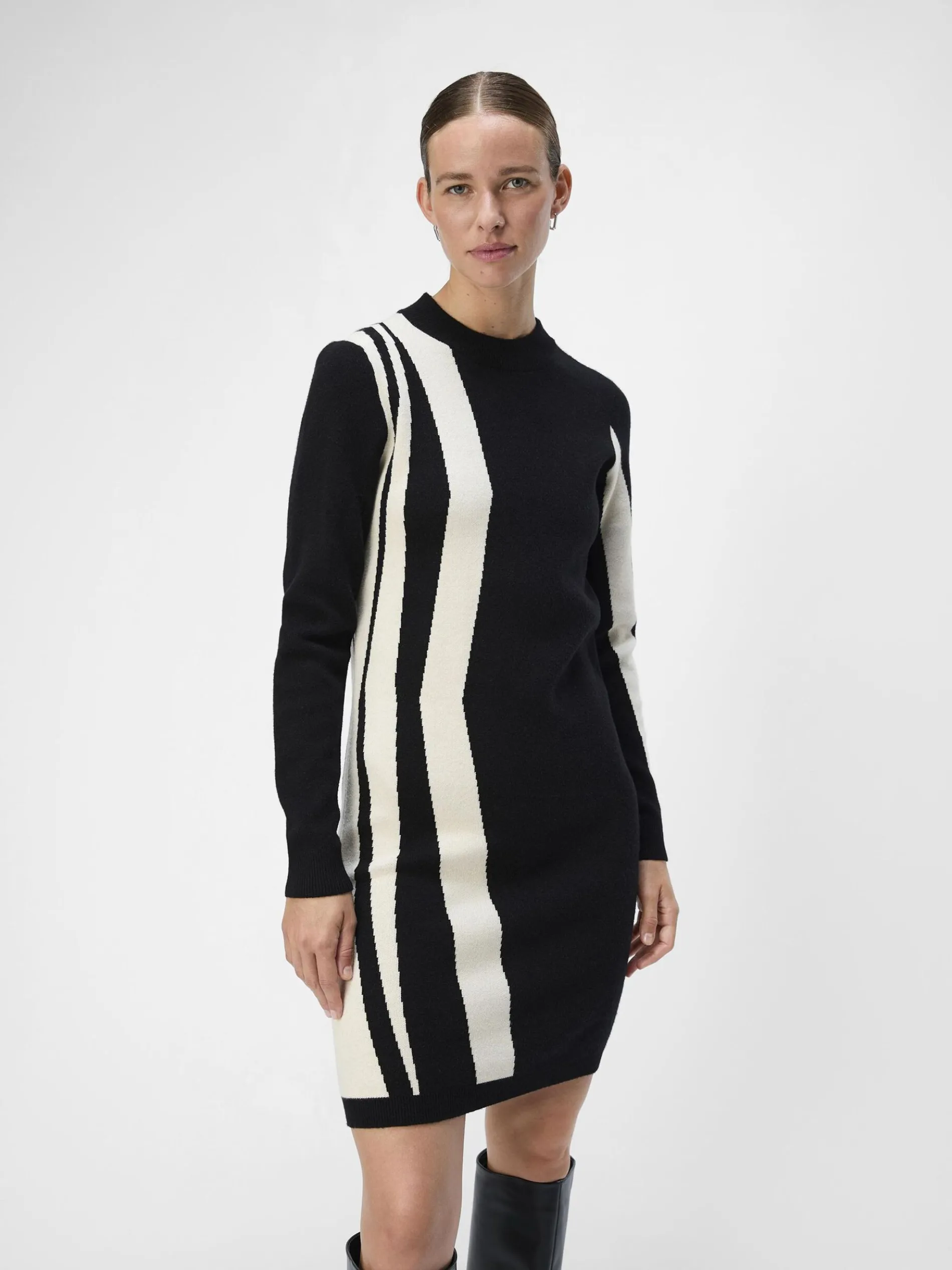 OBJRAY GEBREIDE JURK