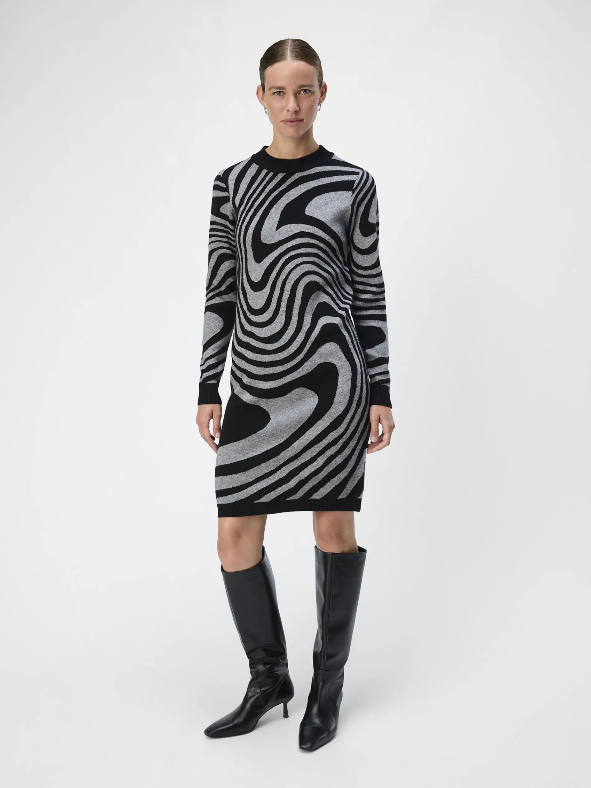 OBJRAY GEBREIDE JURK