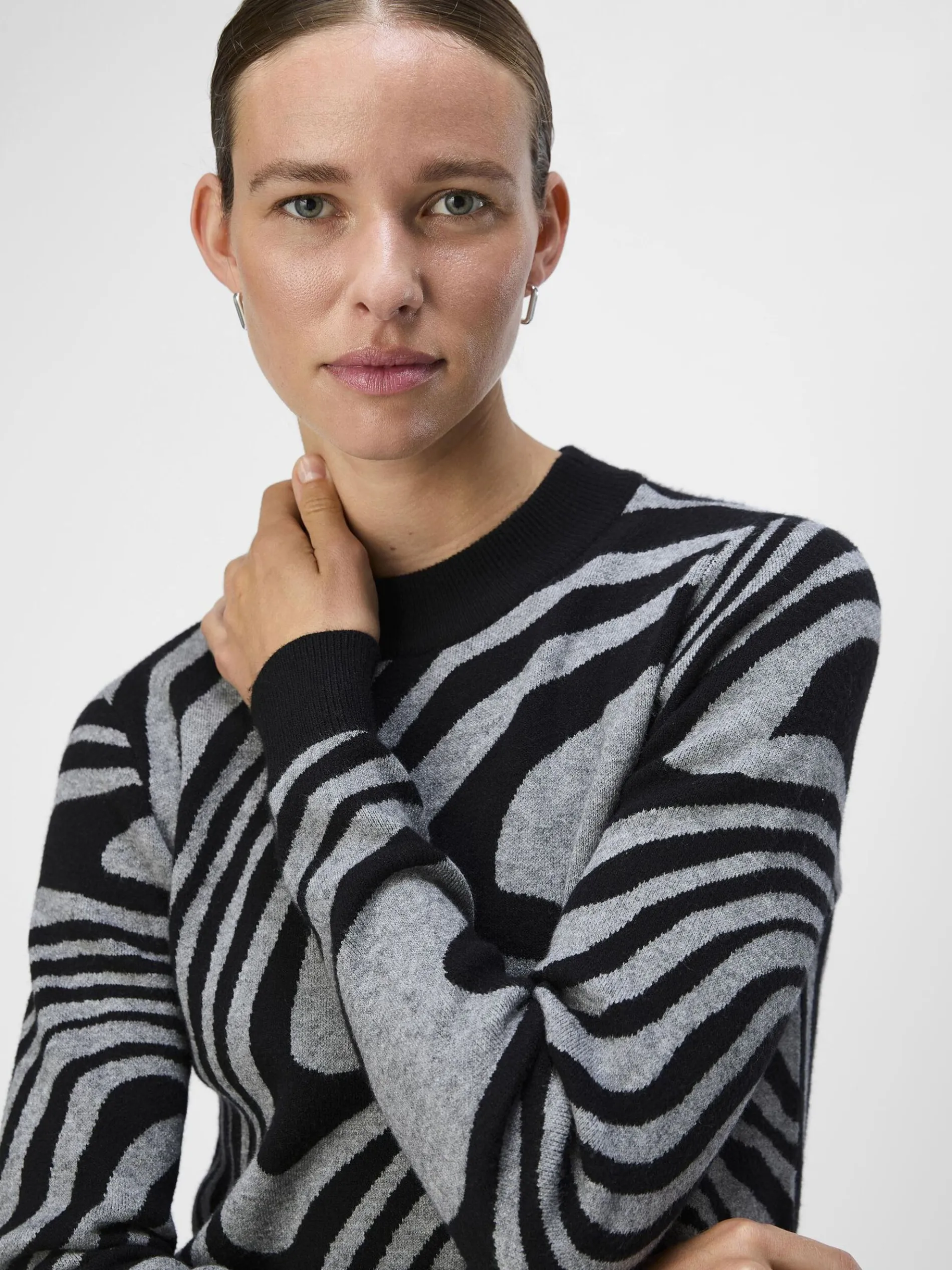 OBJRAY GEBREIDE JURK