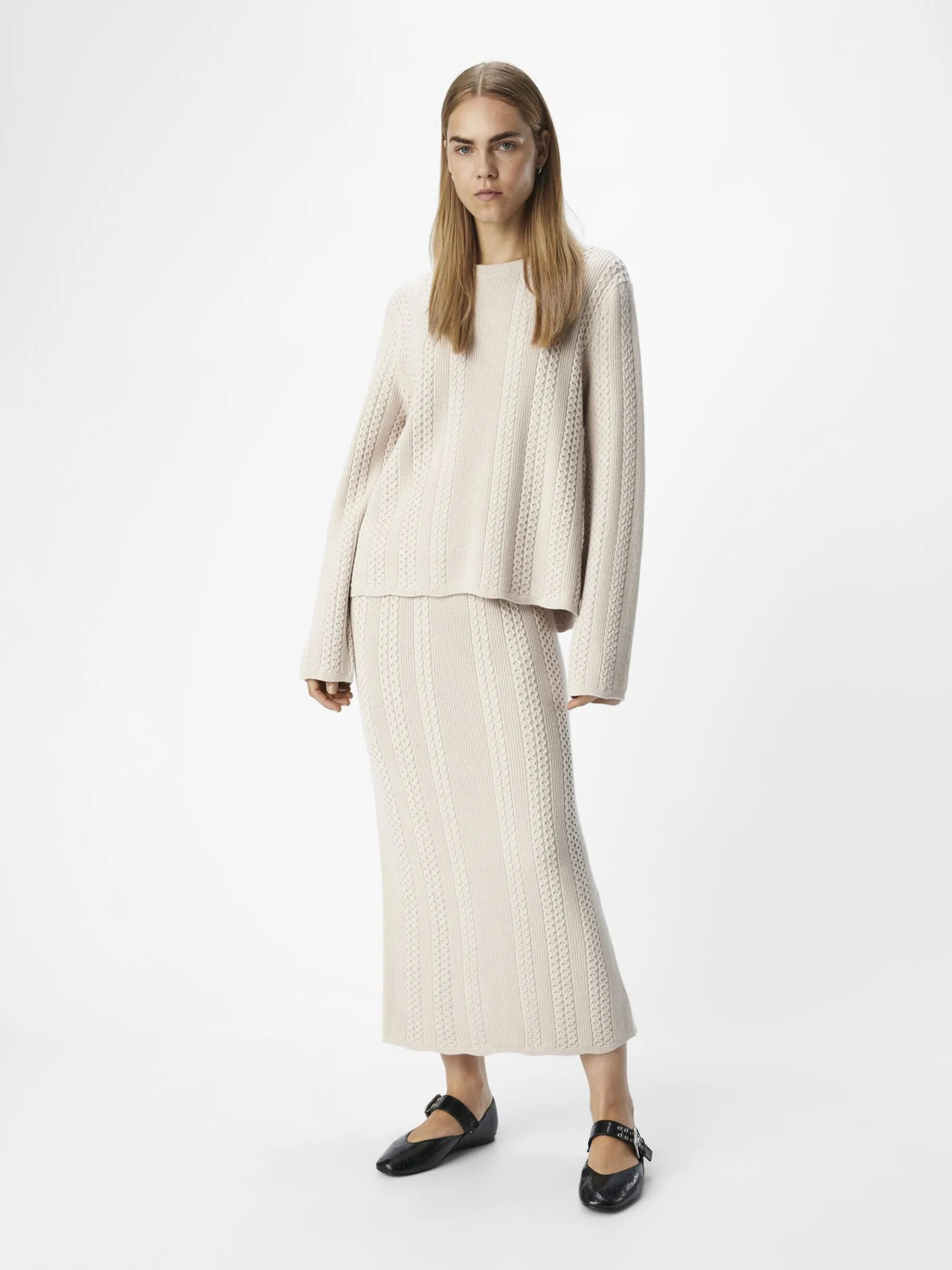 OBJREYNARD GEBREIDE ROK