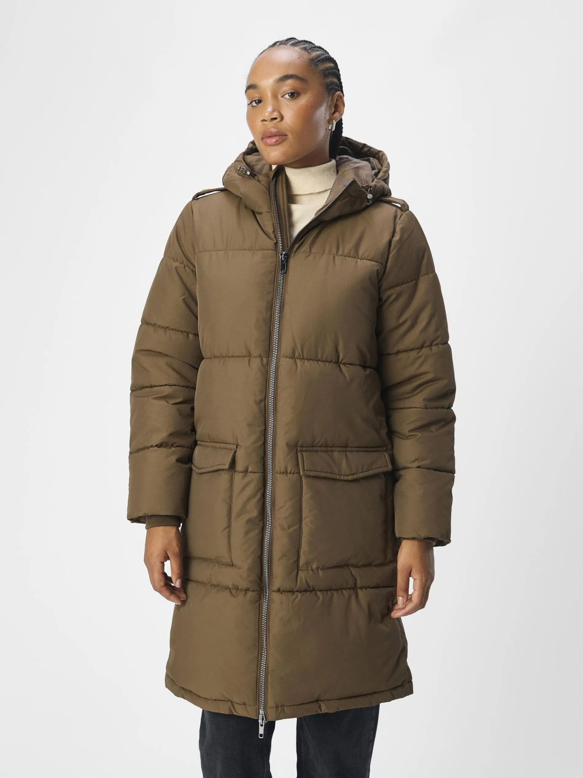 OBJZHANNA GEWATTEERDE JAS