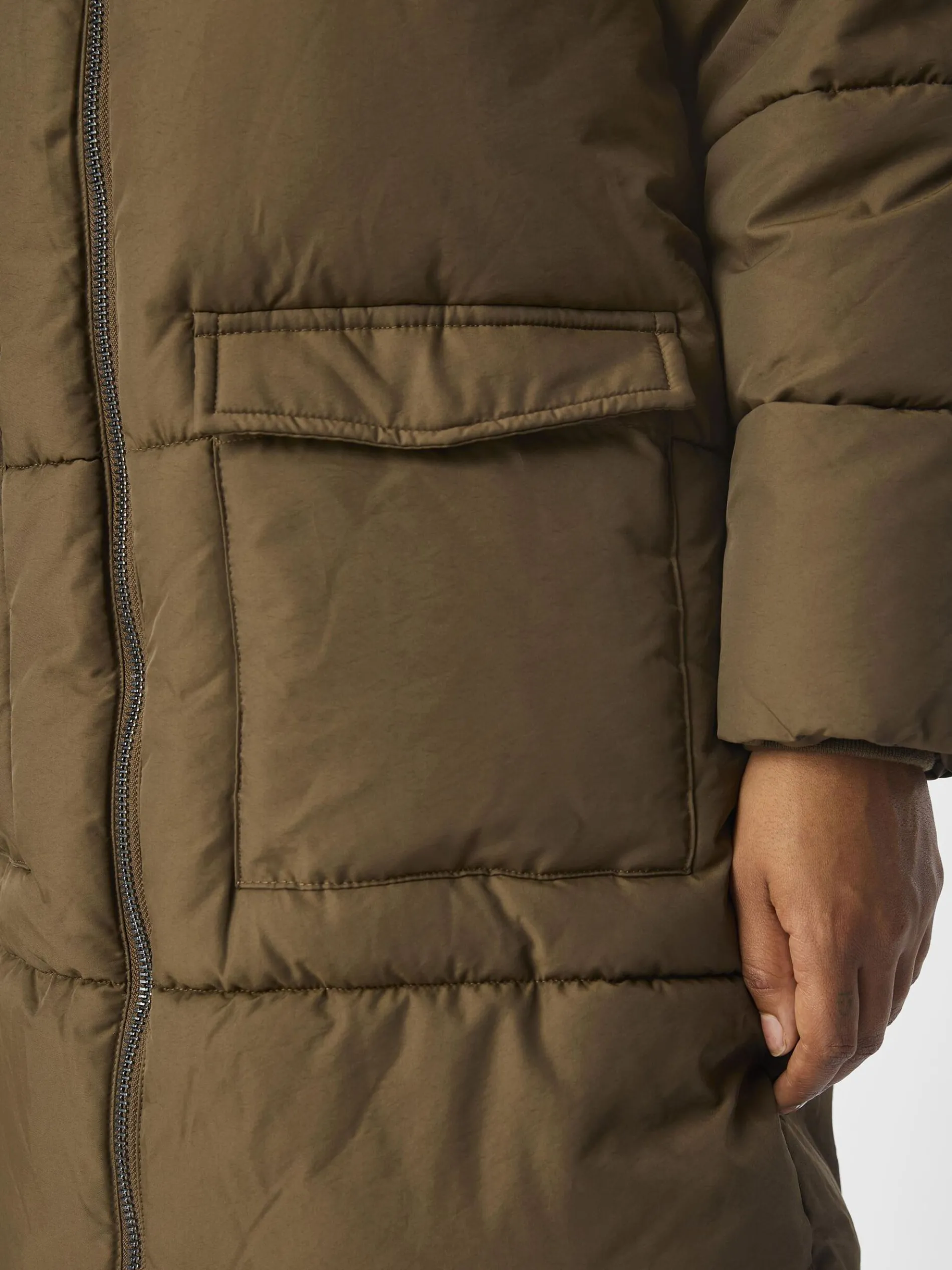 OBJZHANNA GEWATTEERDE JAS