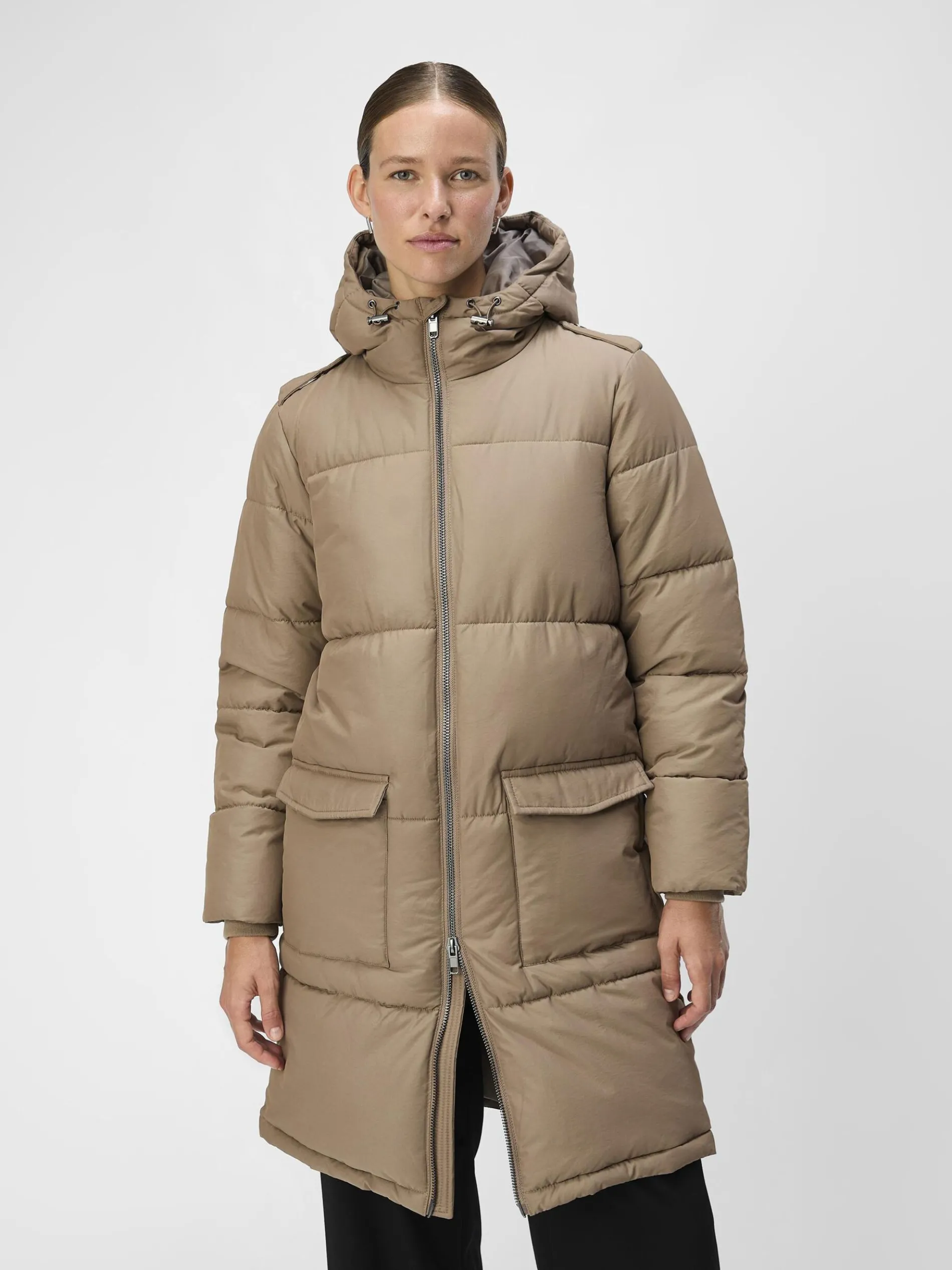 OBJZHANNA GEWATTEERDE JAS