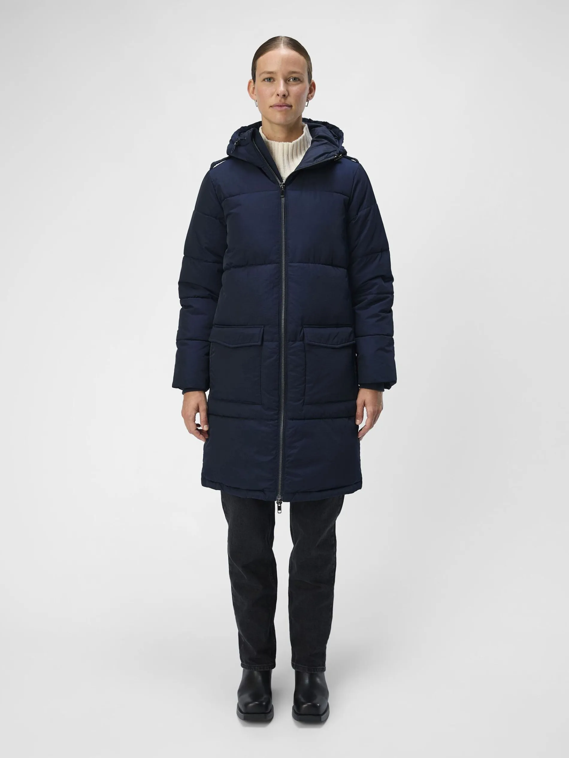 OBJZHANNA GEWATTEERDE JAS