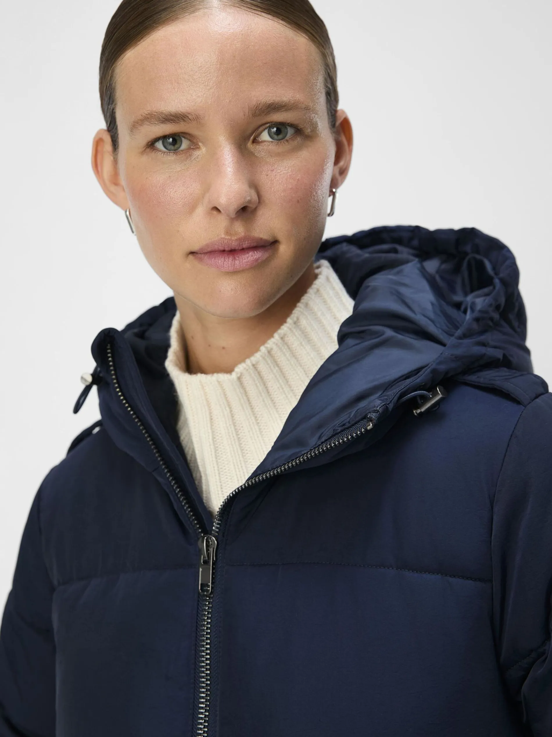 OBJZHANNA GEWATTEERDE JAS