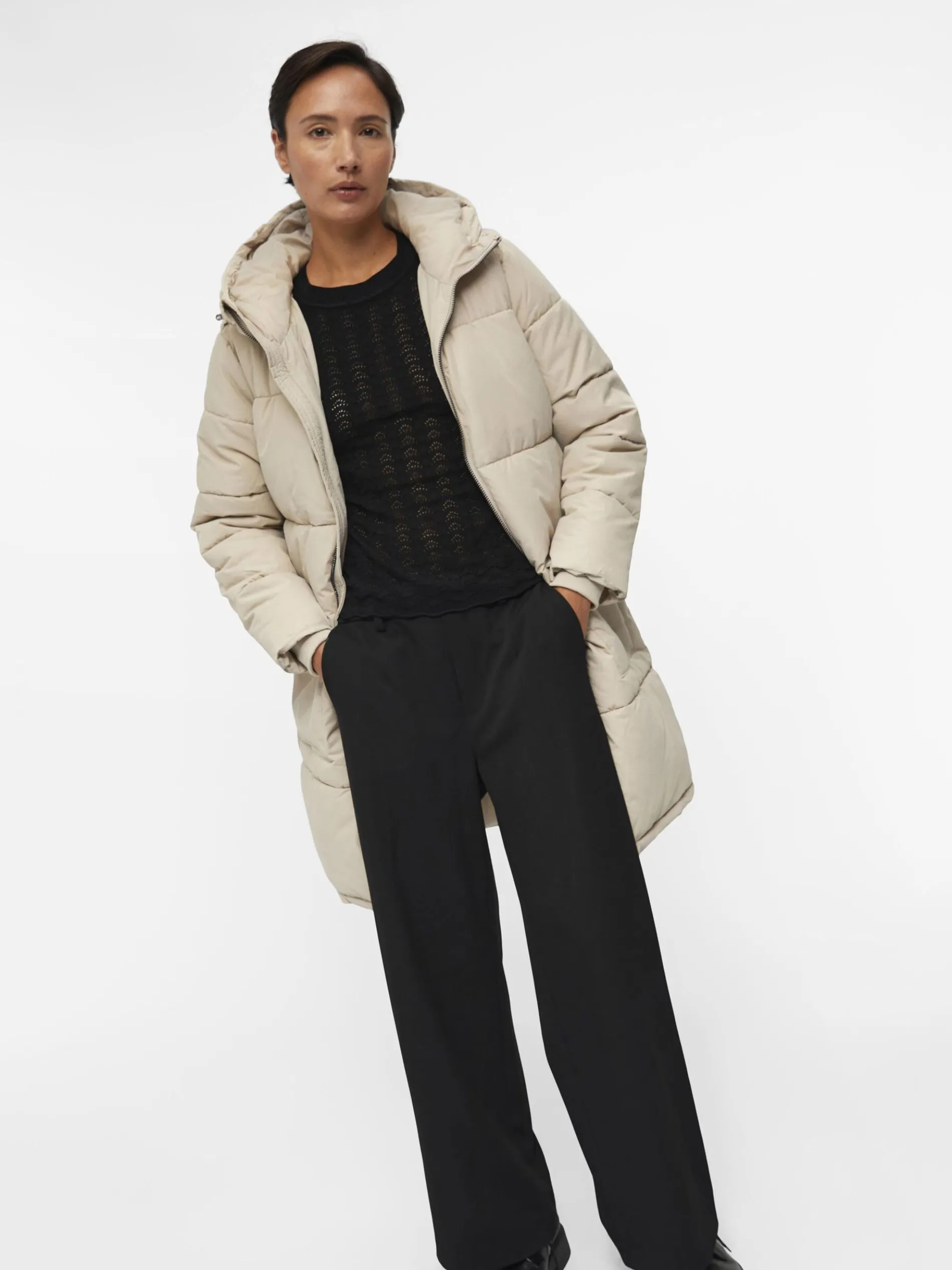 OBJZHANNA GEWATTEERDE JAS