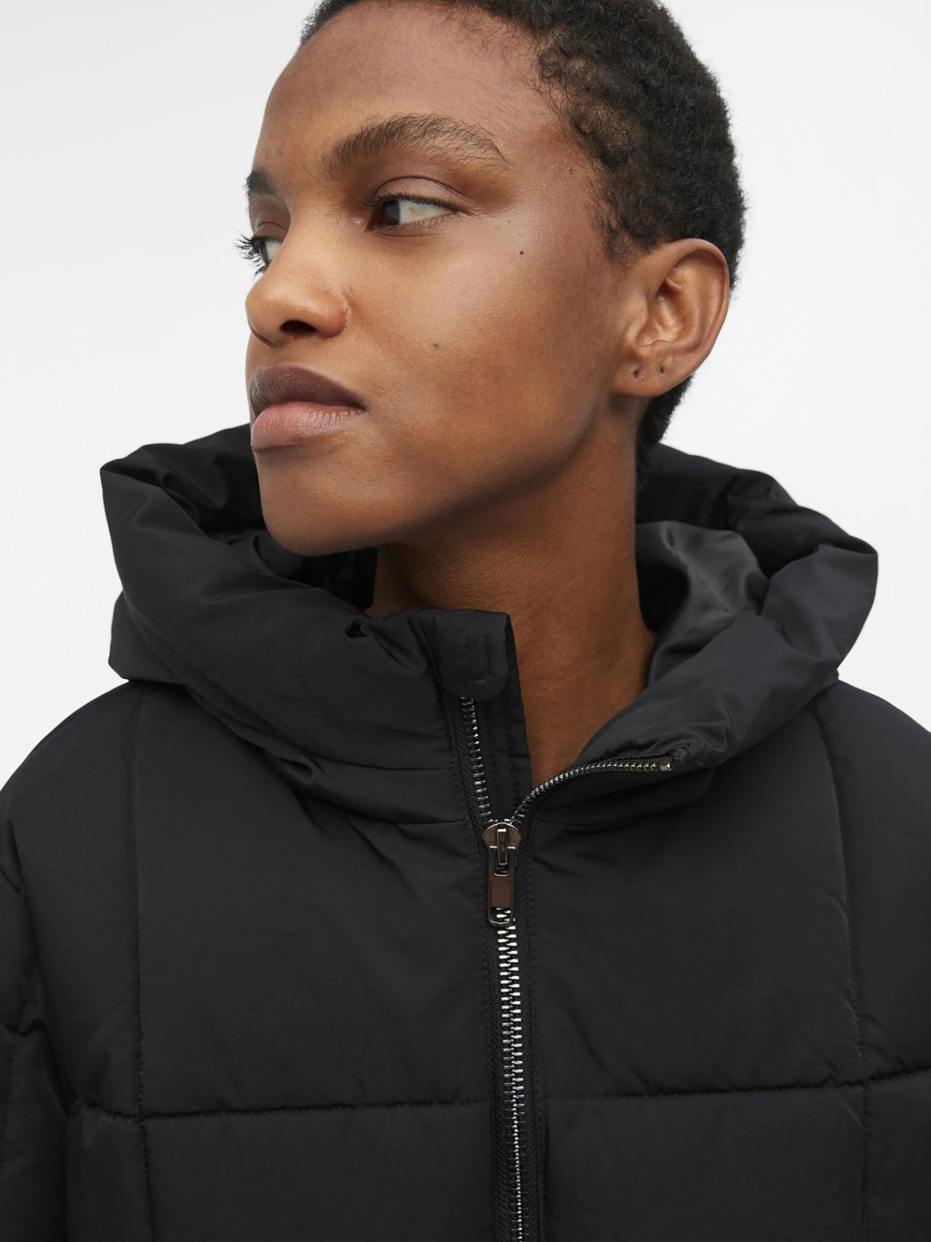 OBJZHANNA GEWATTEERDE JAS