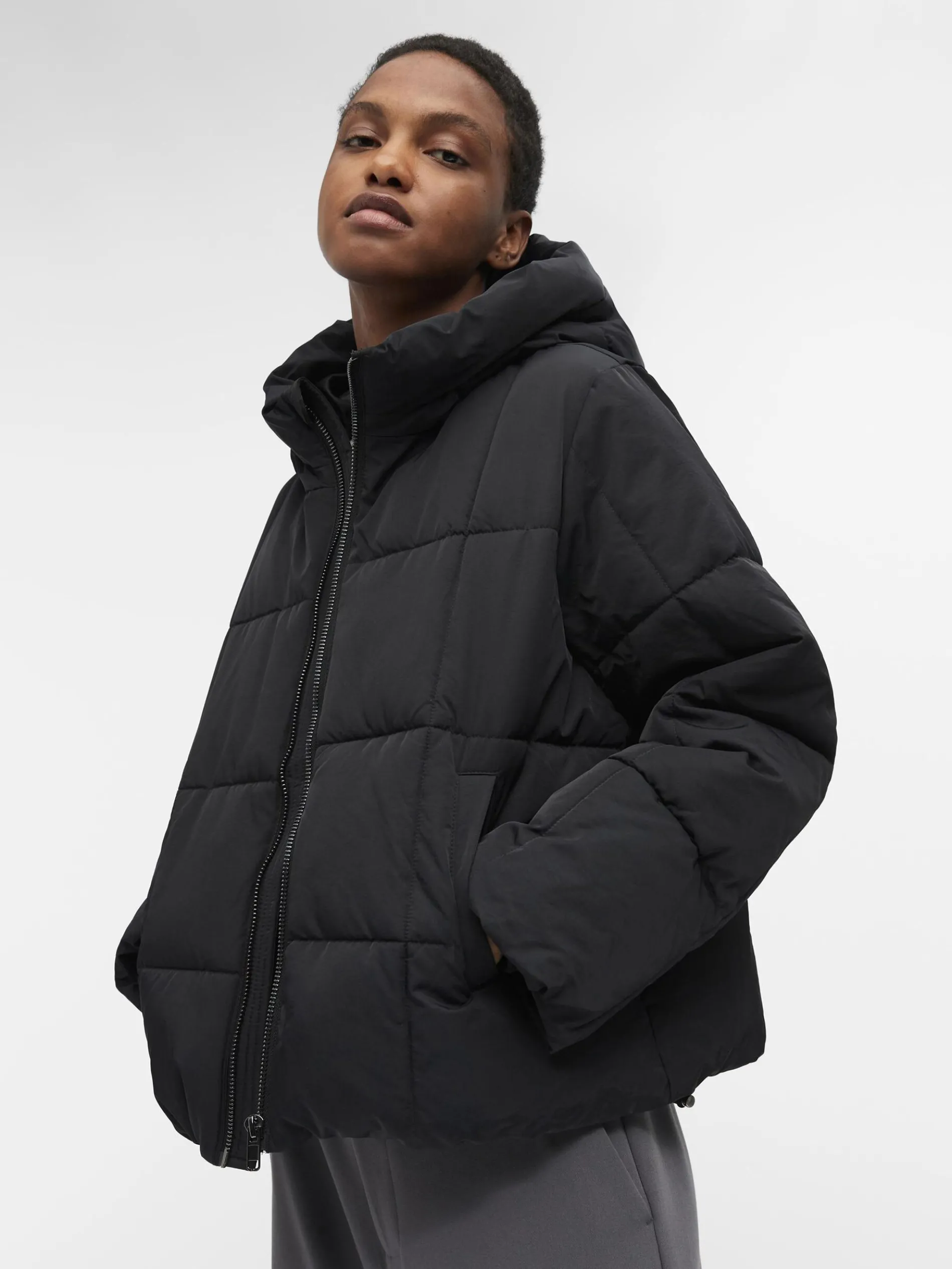 OBJZHANNA GEWATTEERDE JAS