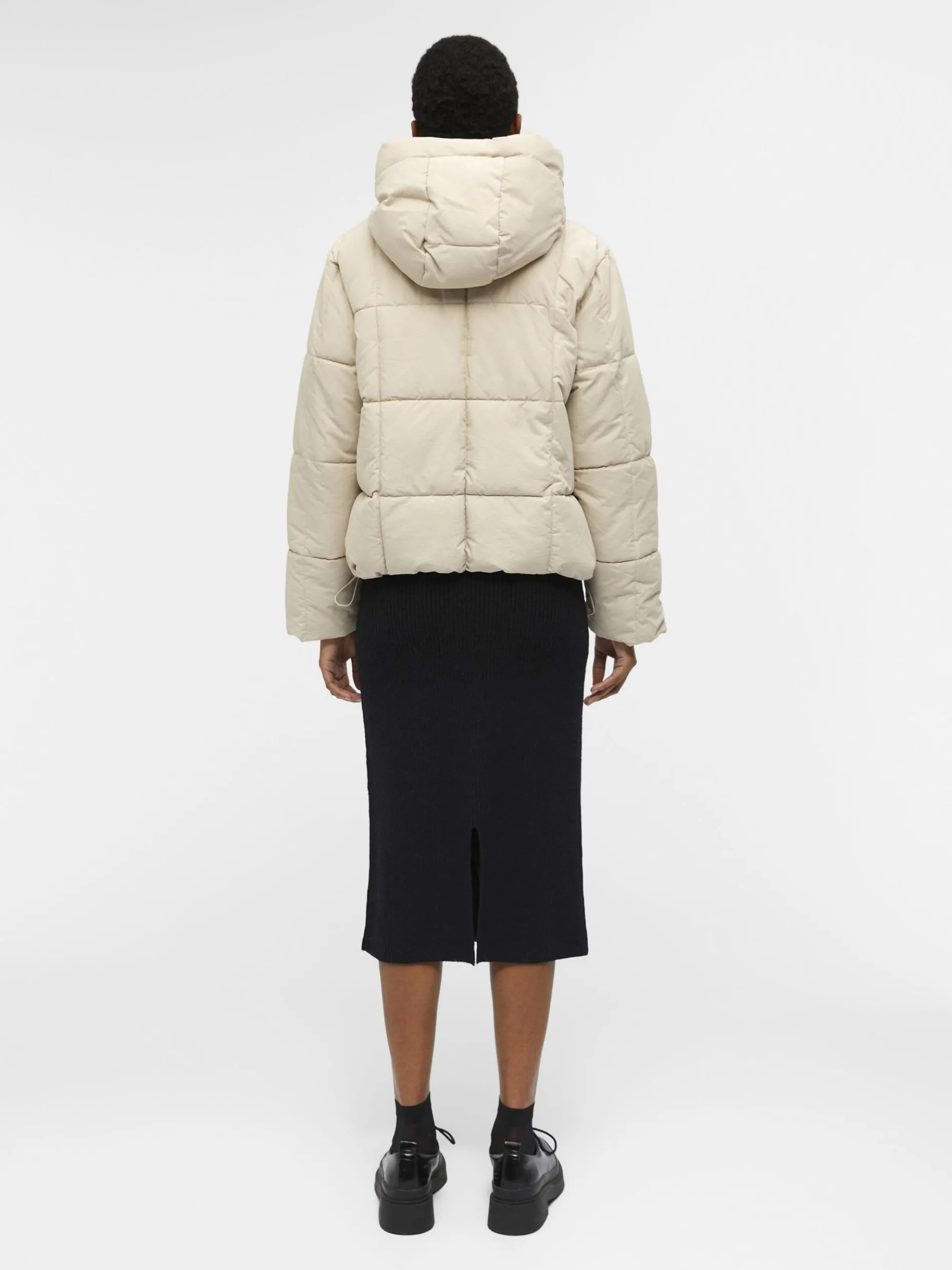 OBJZHANNA GEWATTEERDE JAS