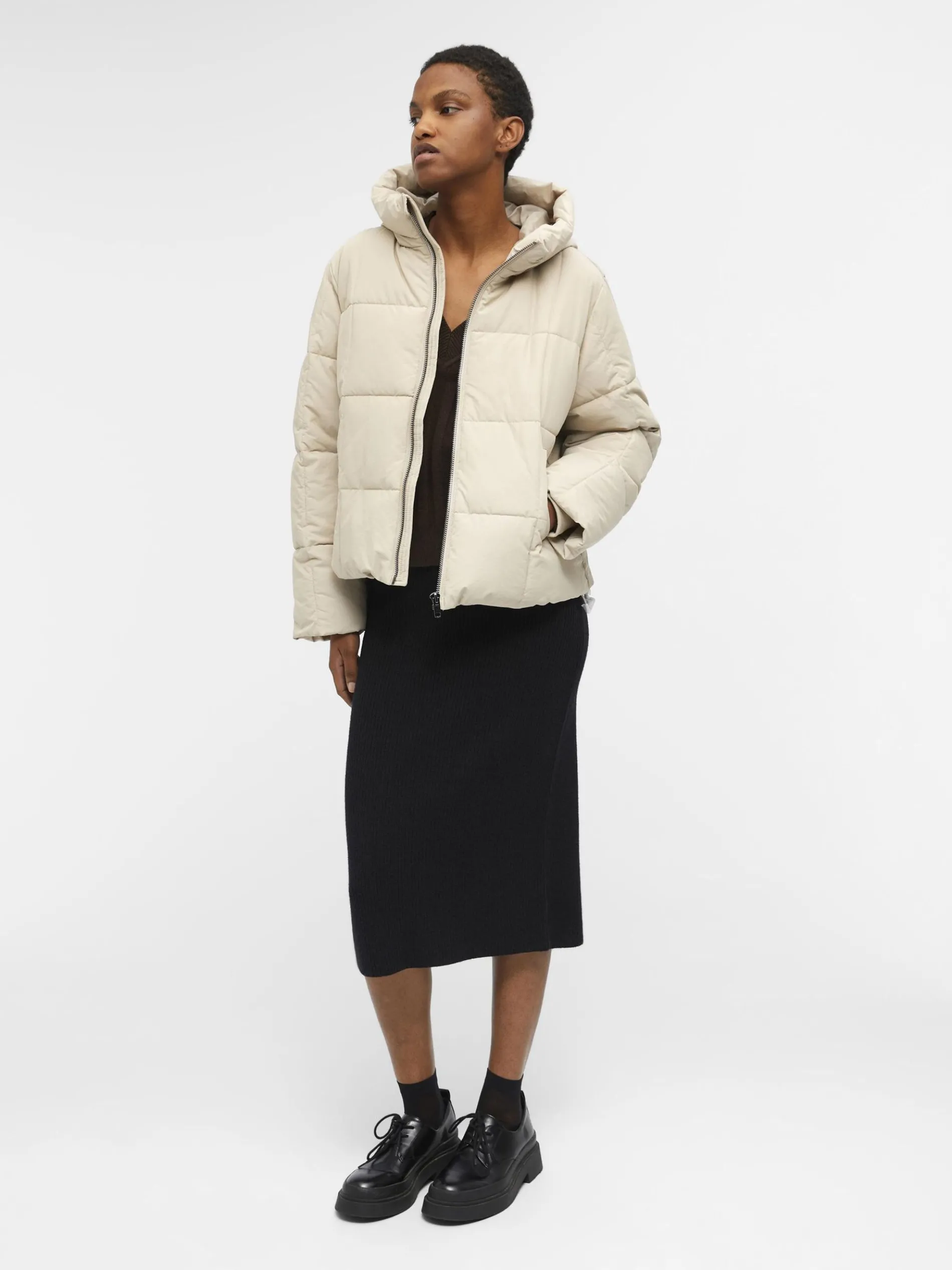 OBJZHANNA GEWATTEERDE JAS