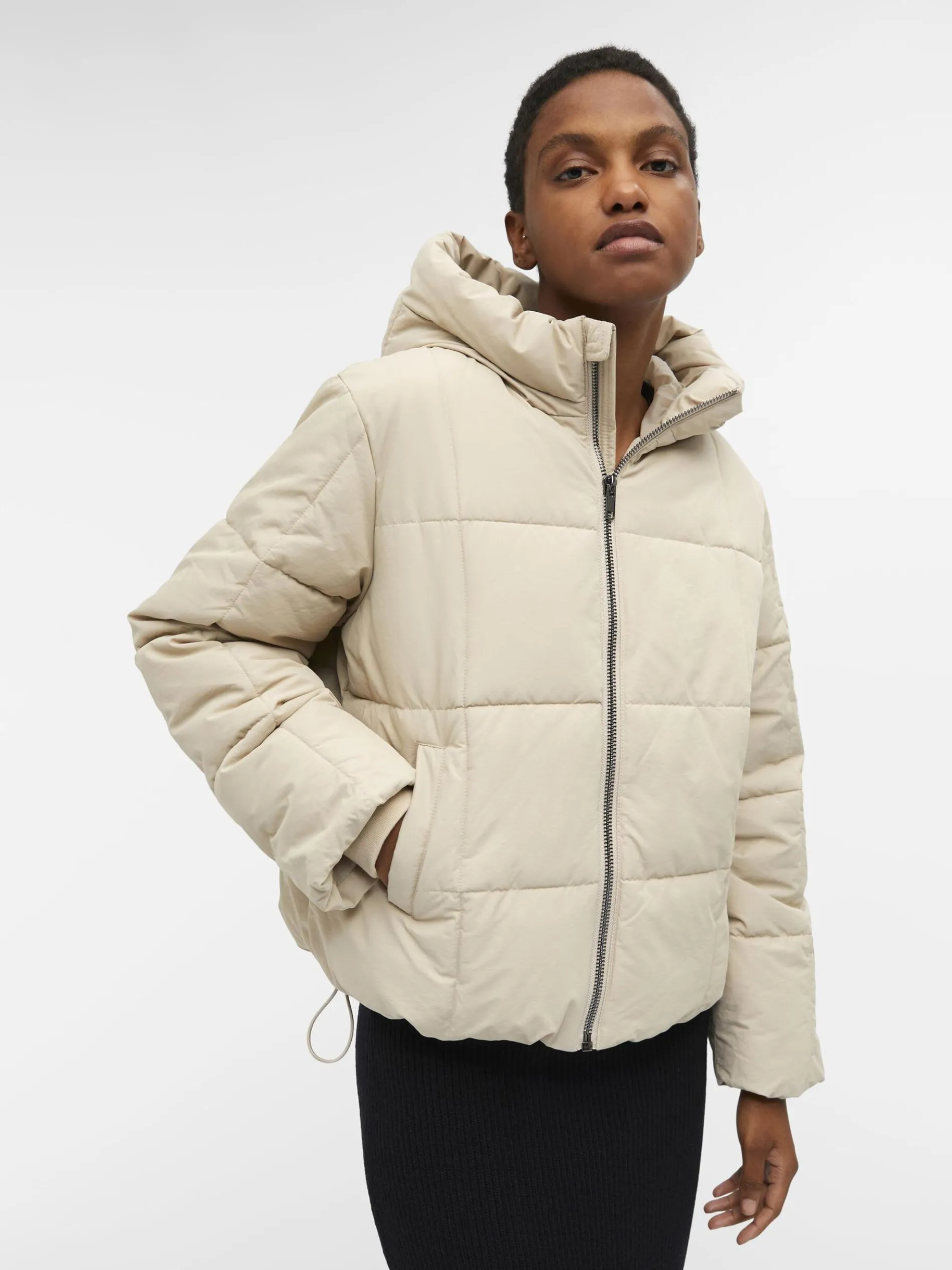 OBJZHANNA GEWATTEERDE JAS