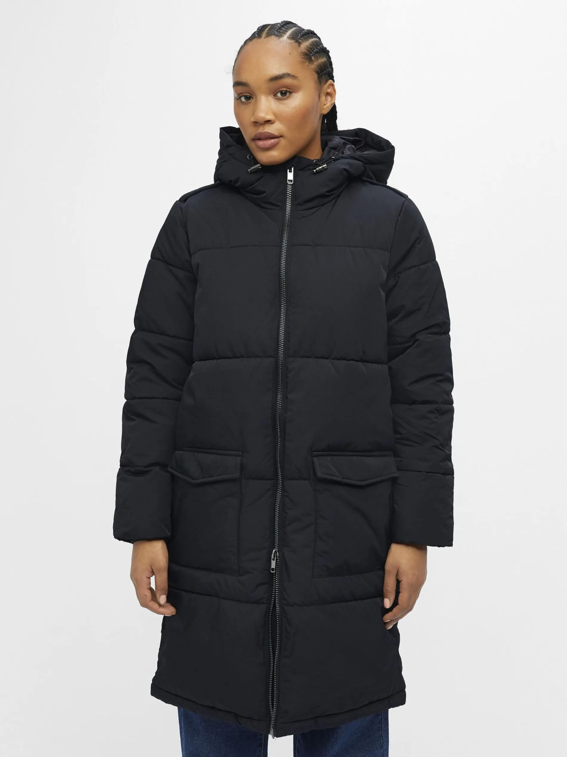 OBJZHANNA GEWATTEERDE JAS