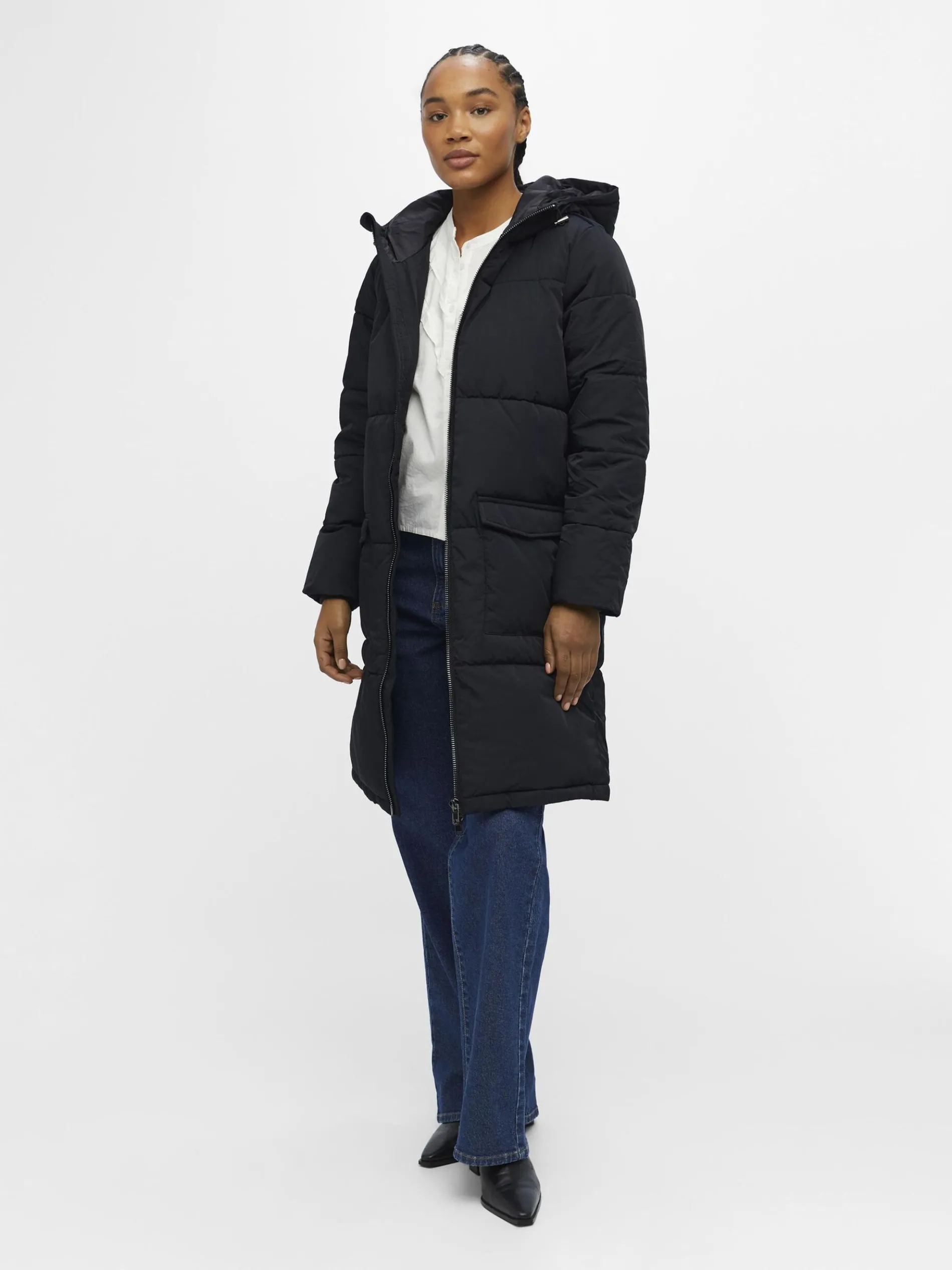 OBJZHANNA GEWATTEERDE JAS