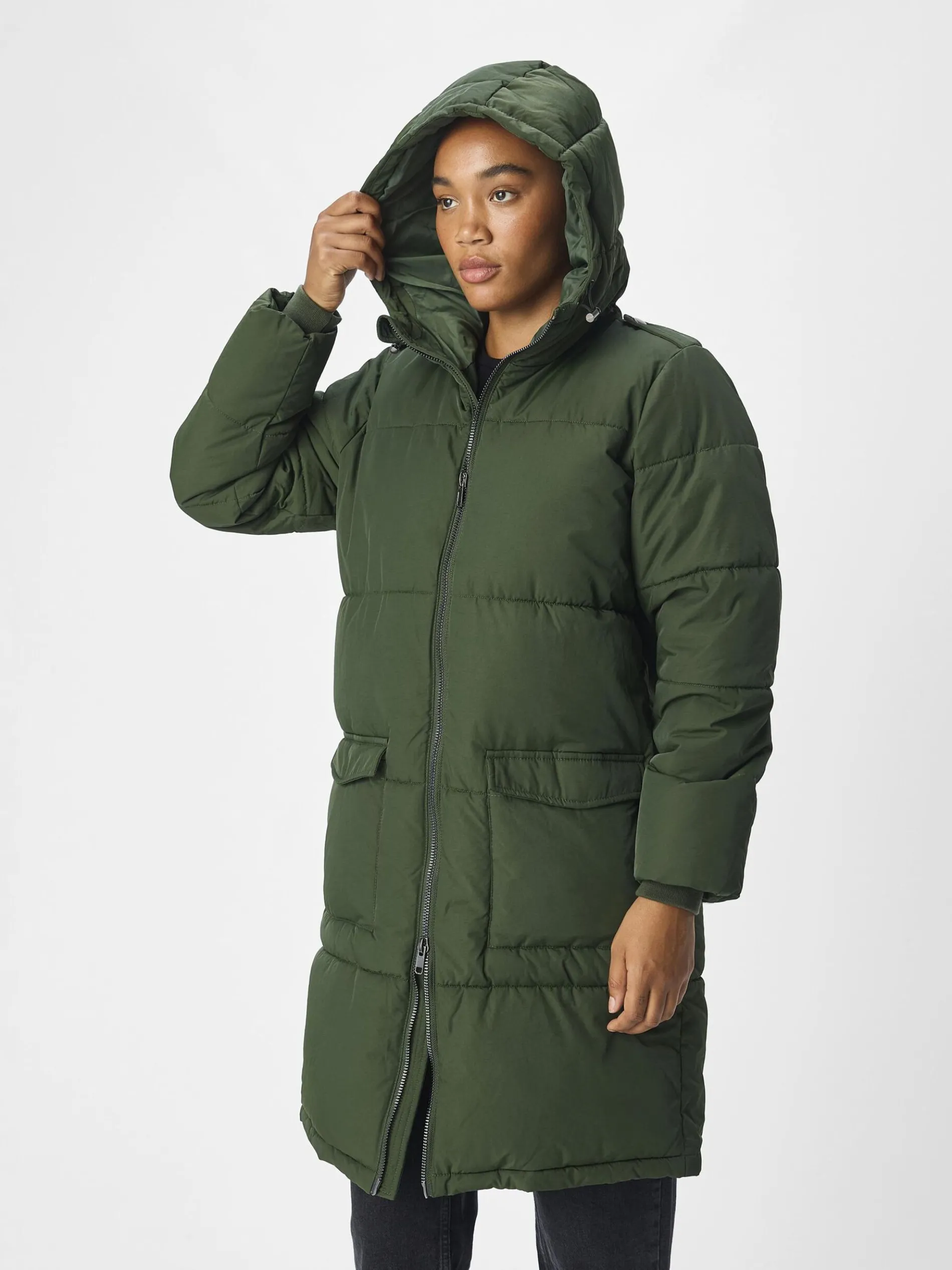 OBJZHANNA GEWATTEERDE JAS