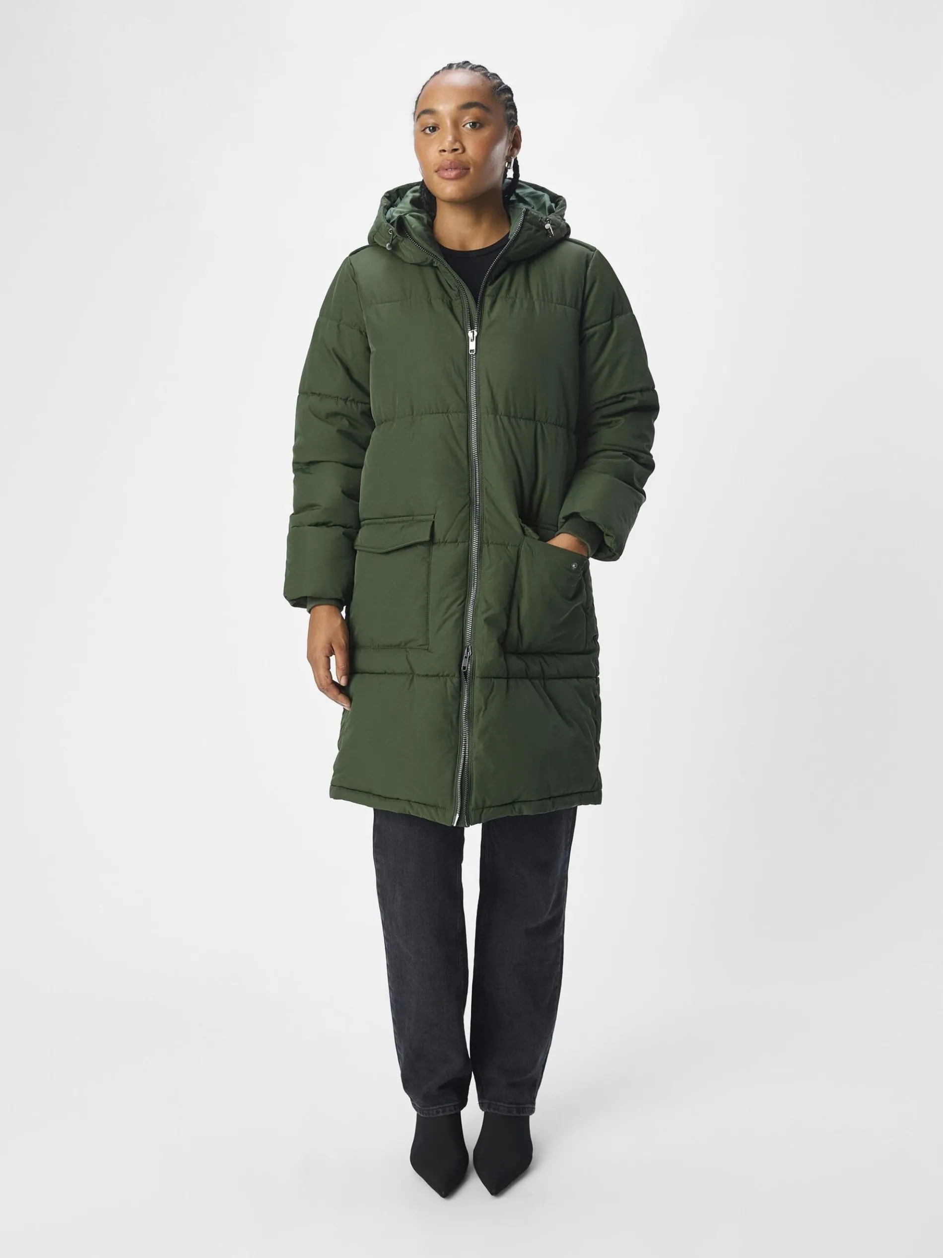 OBJZHANNA GEWATTEERDE JAS