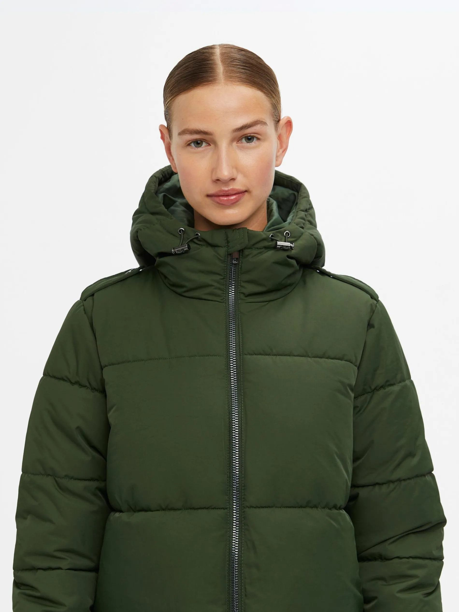 OBJZHANNA GEWATTEERDE JAS