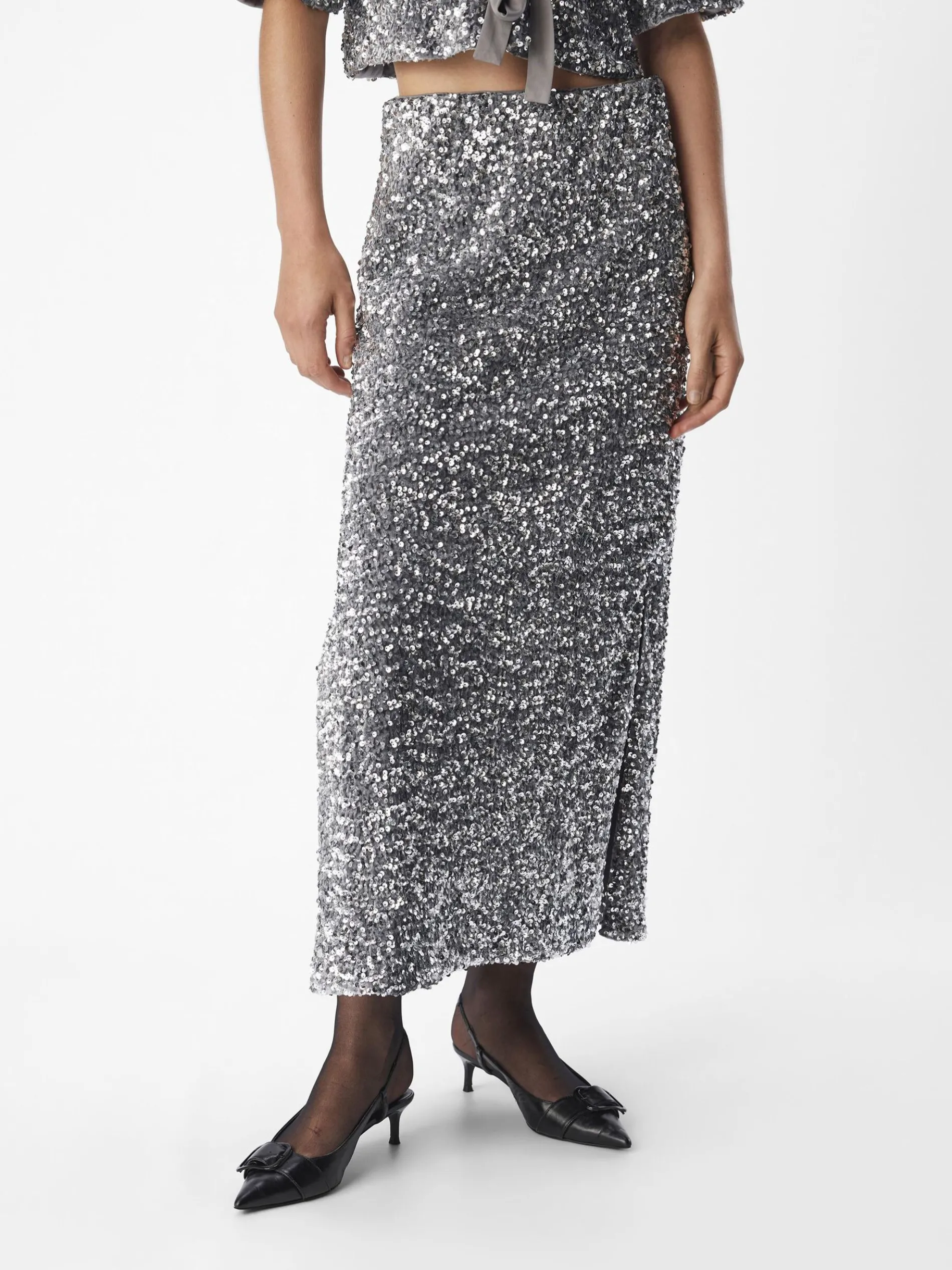 PAILLETTEN MAXI ROK