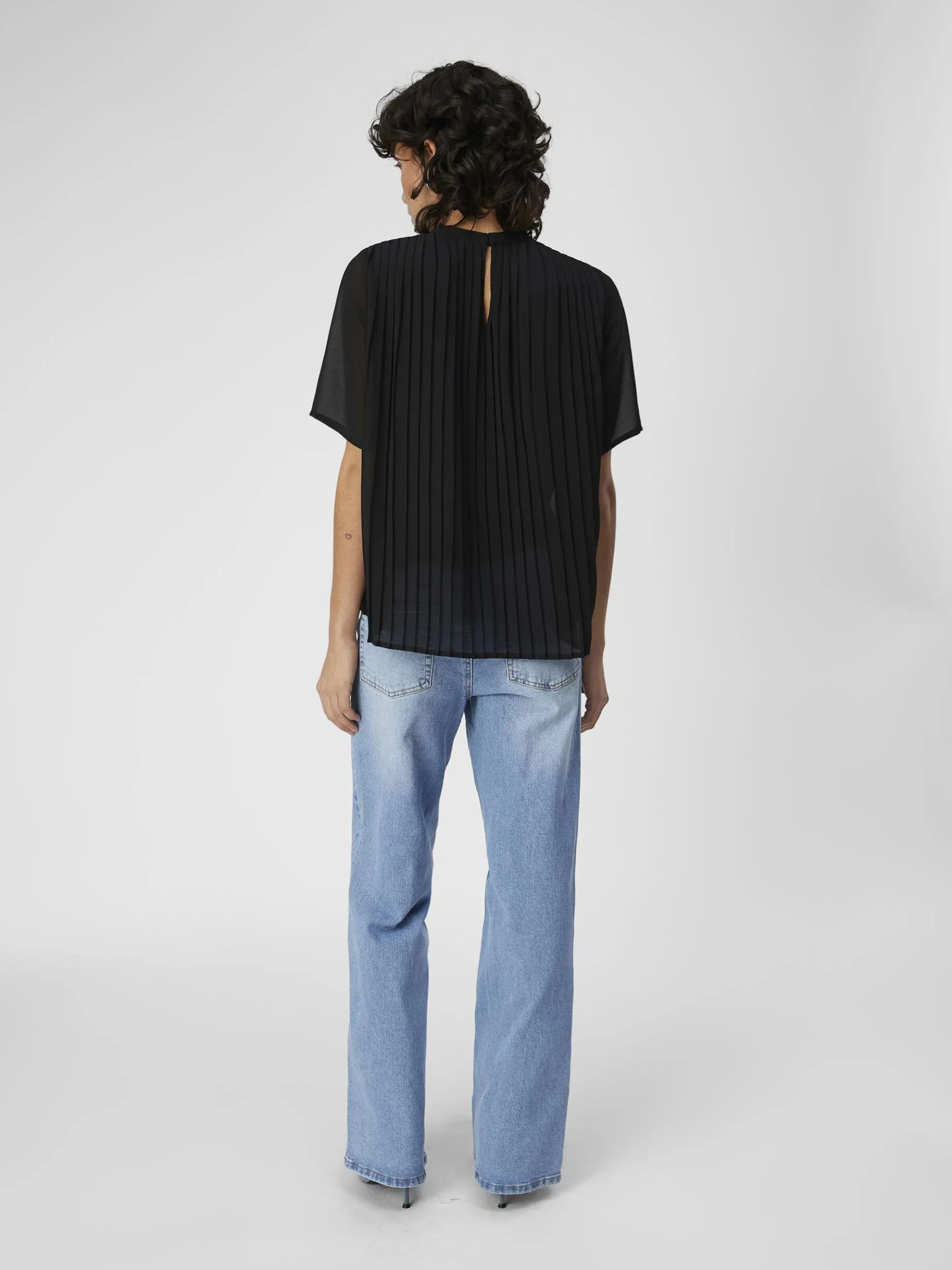 PLISSÉ-PLOOIEN TOP