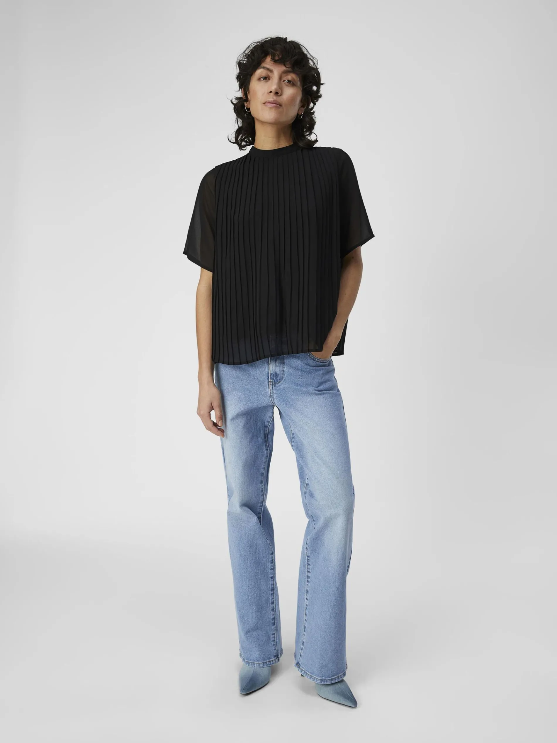 PLISSÉ-PLOOIEN TOP