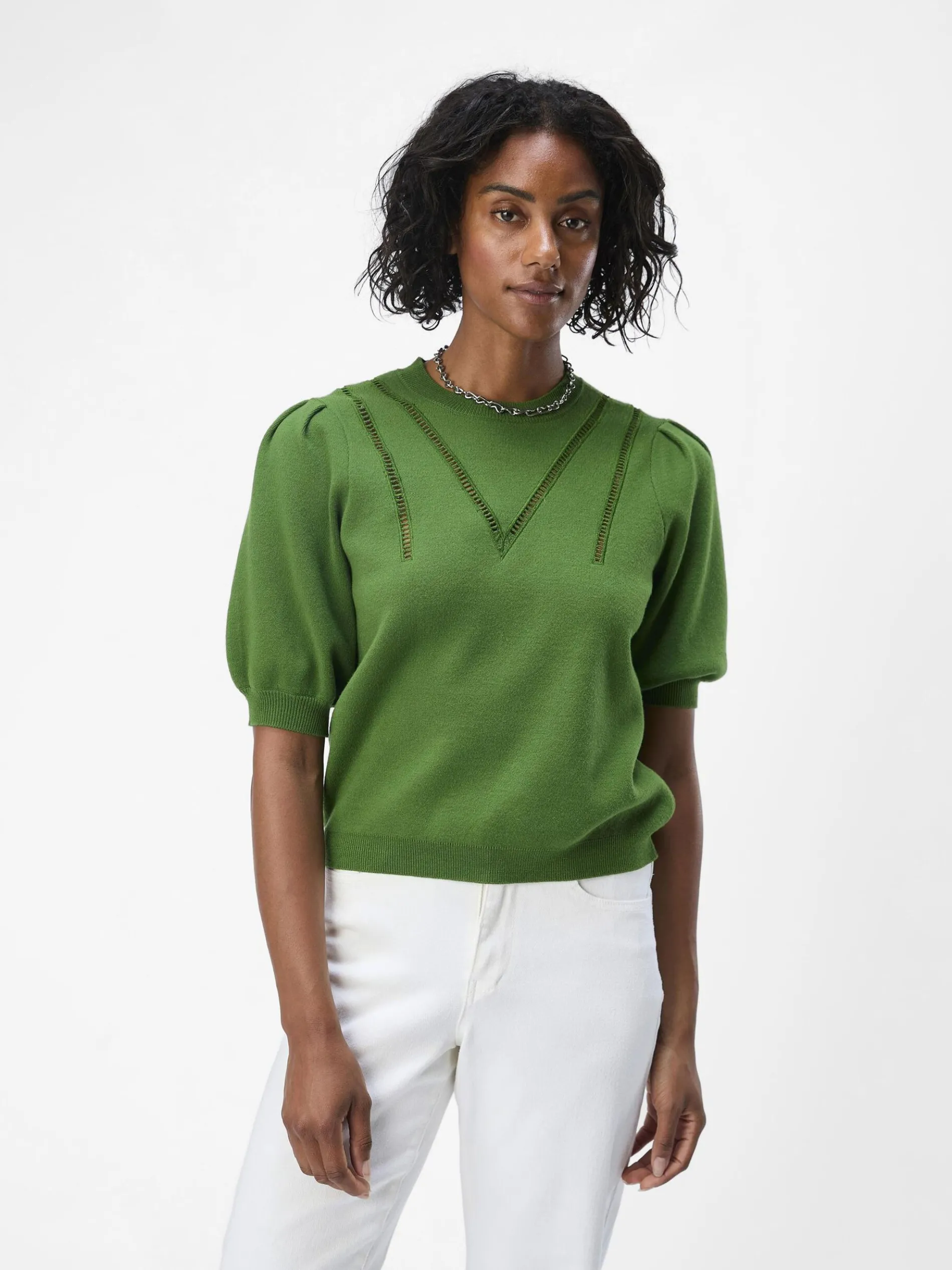 POFMOUWEN GEBREIDE TOP