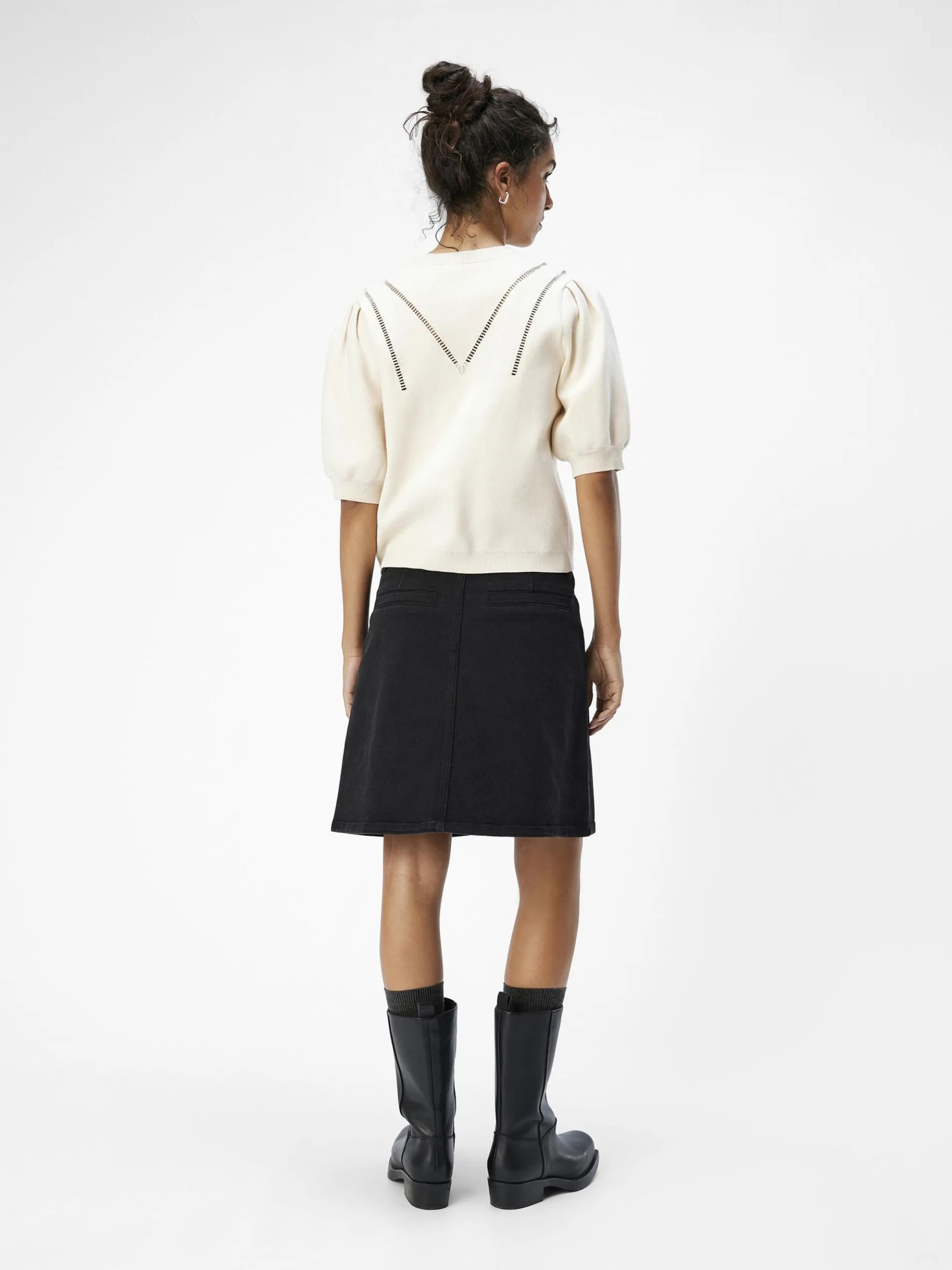 POFMOUWEN GEBREIDE TOP