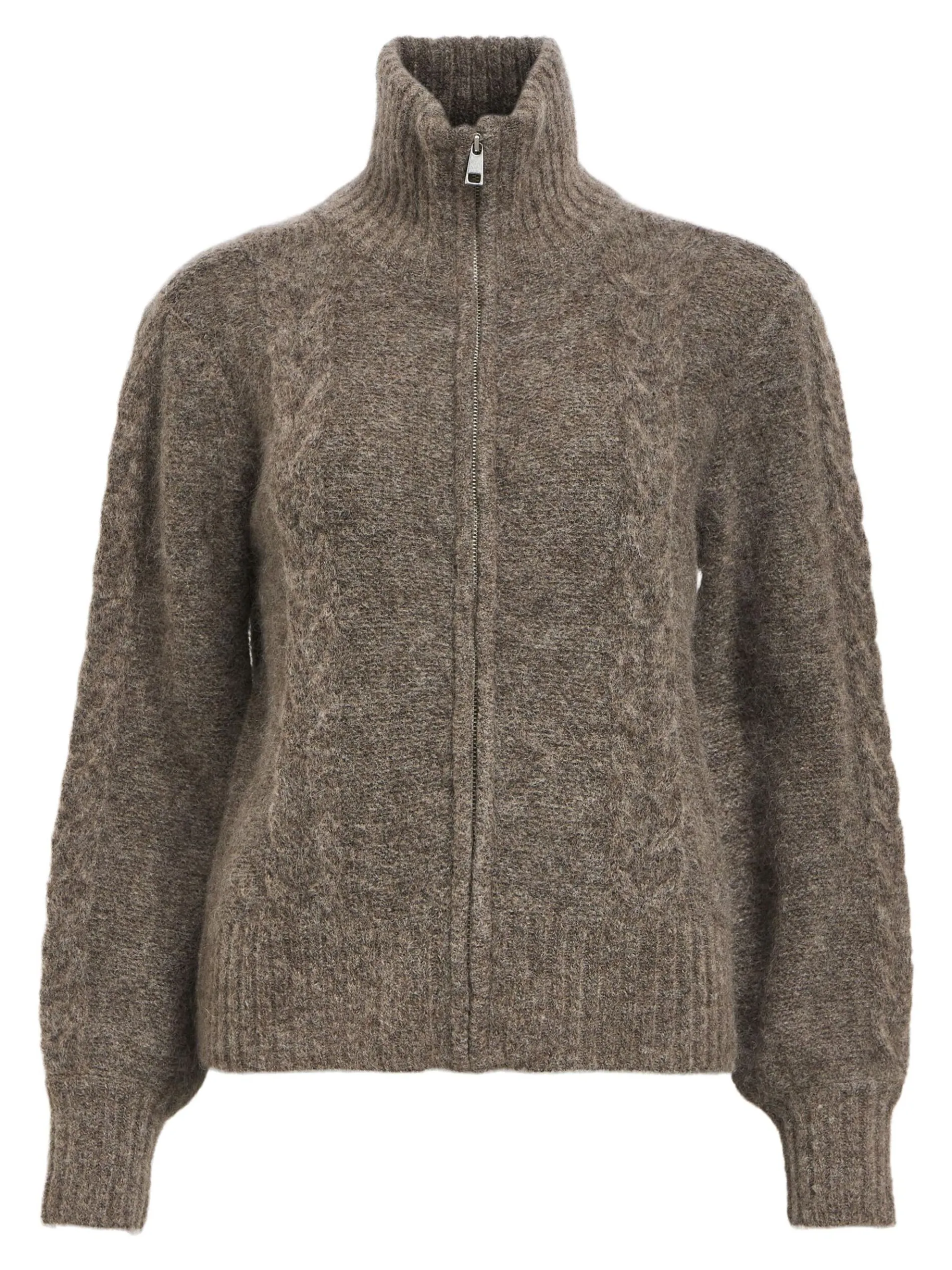 RITSSLUITING GEBREID VEST