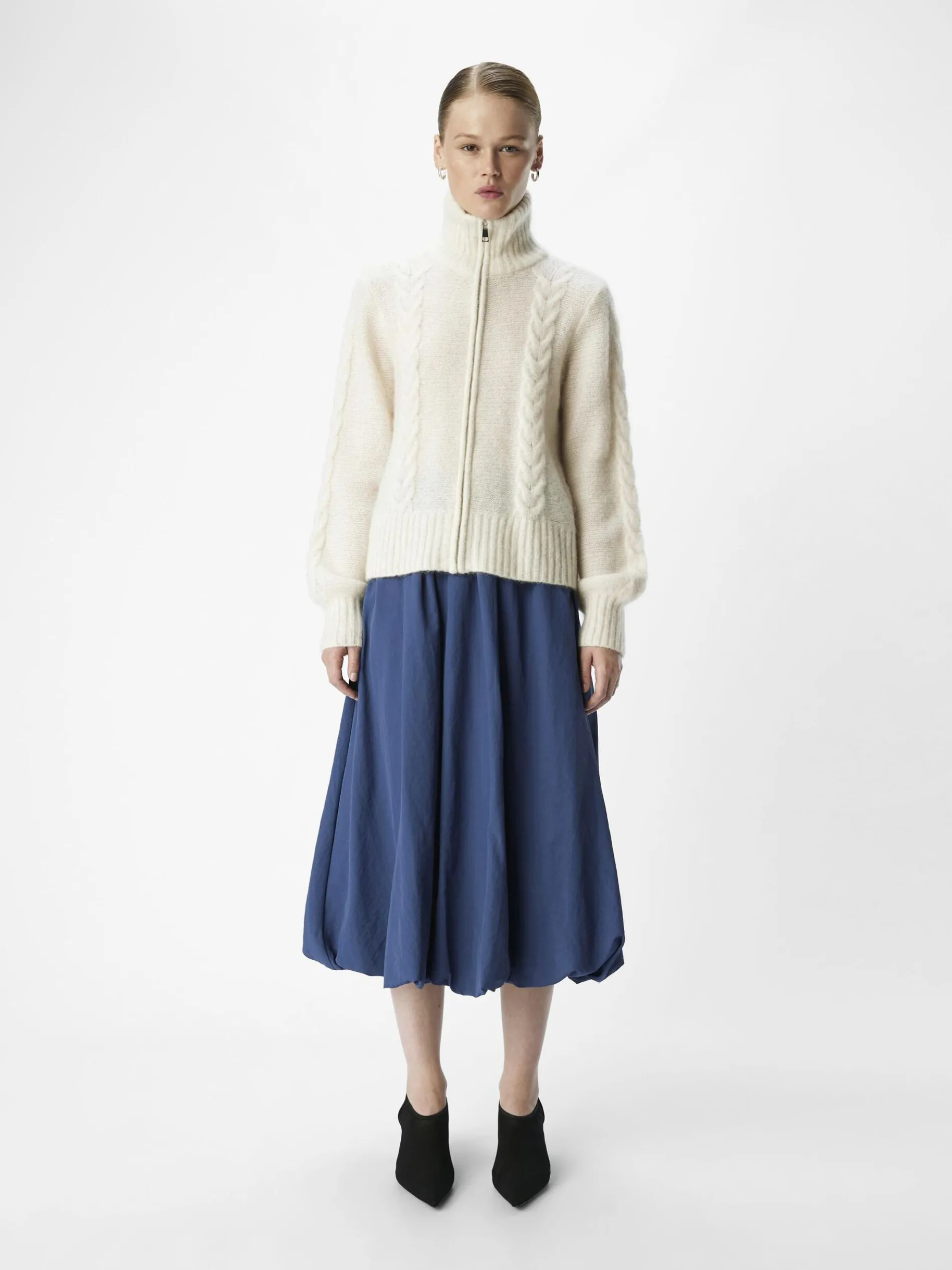 RITSSLUITING GEBREID VEST