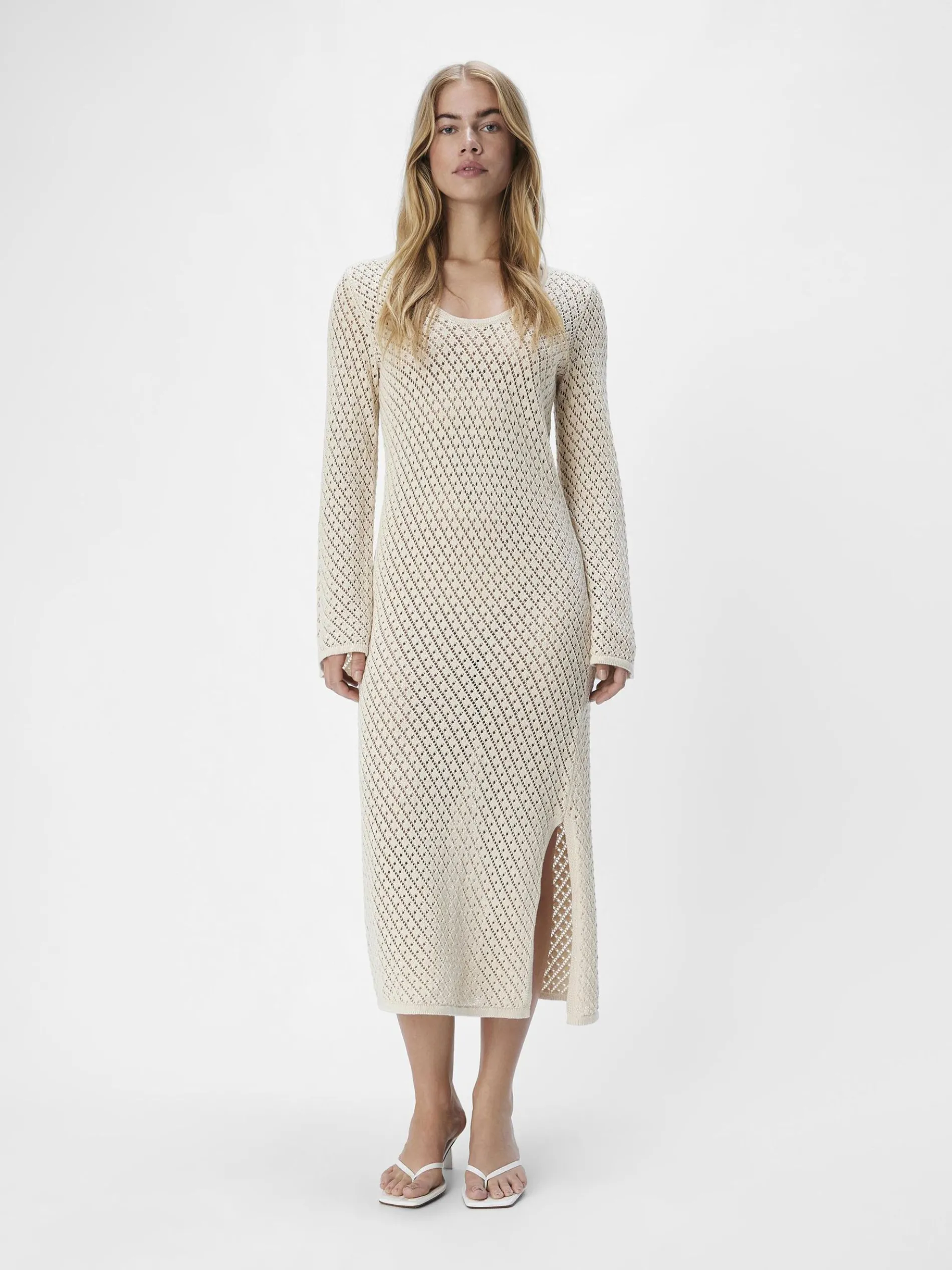 SLIM FIT GEBREIDE JURK