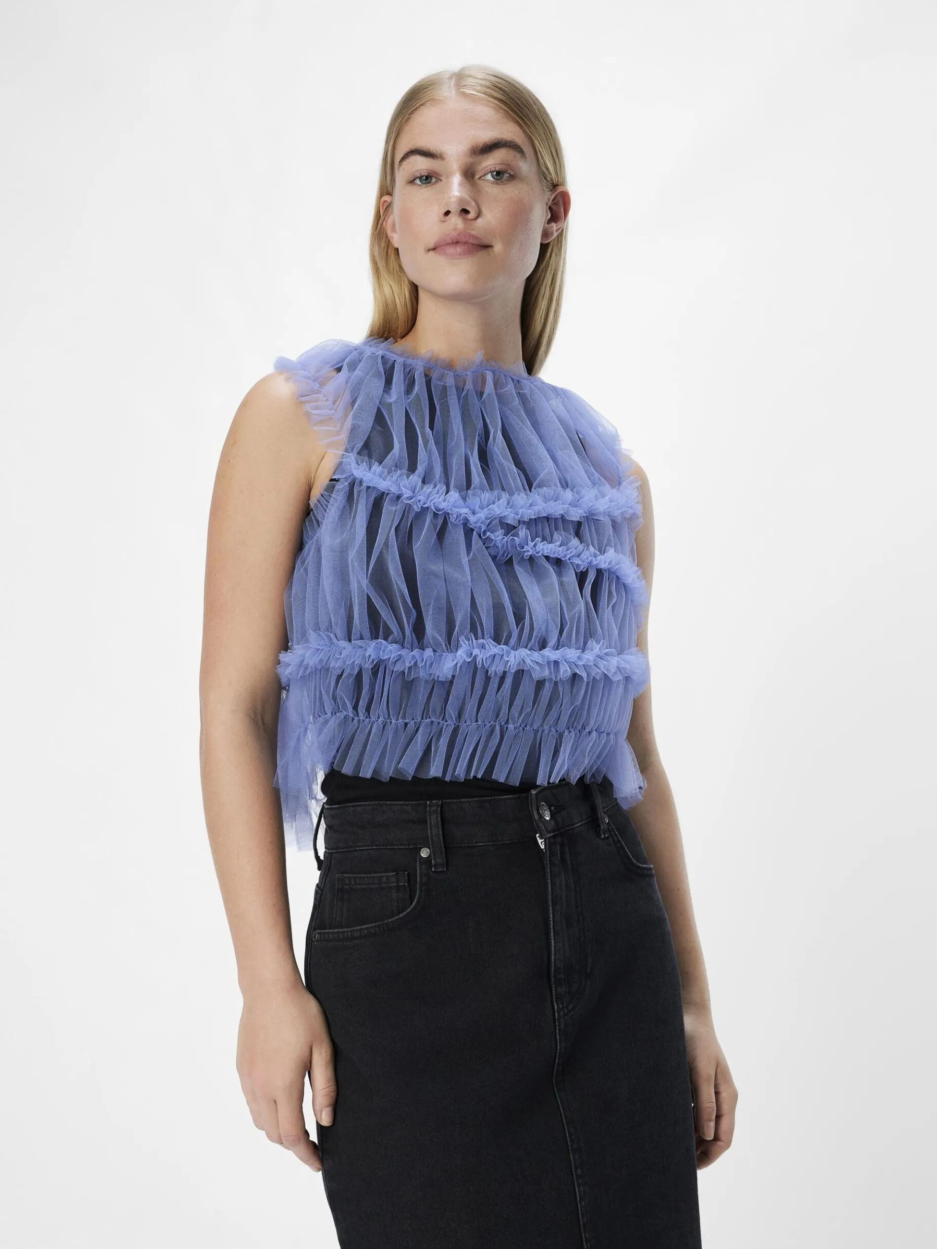 TULLE TOP