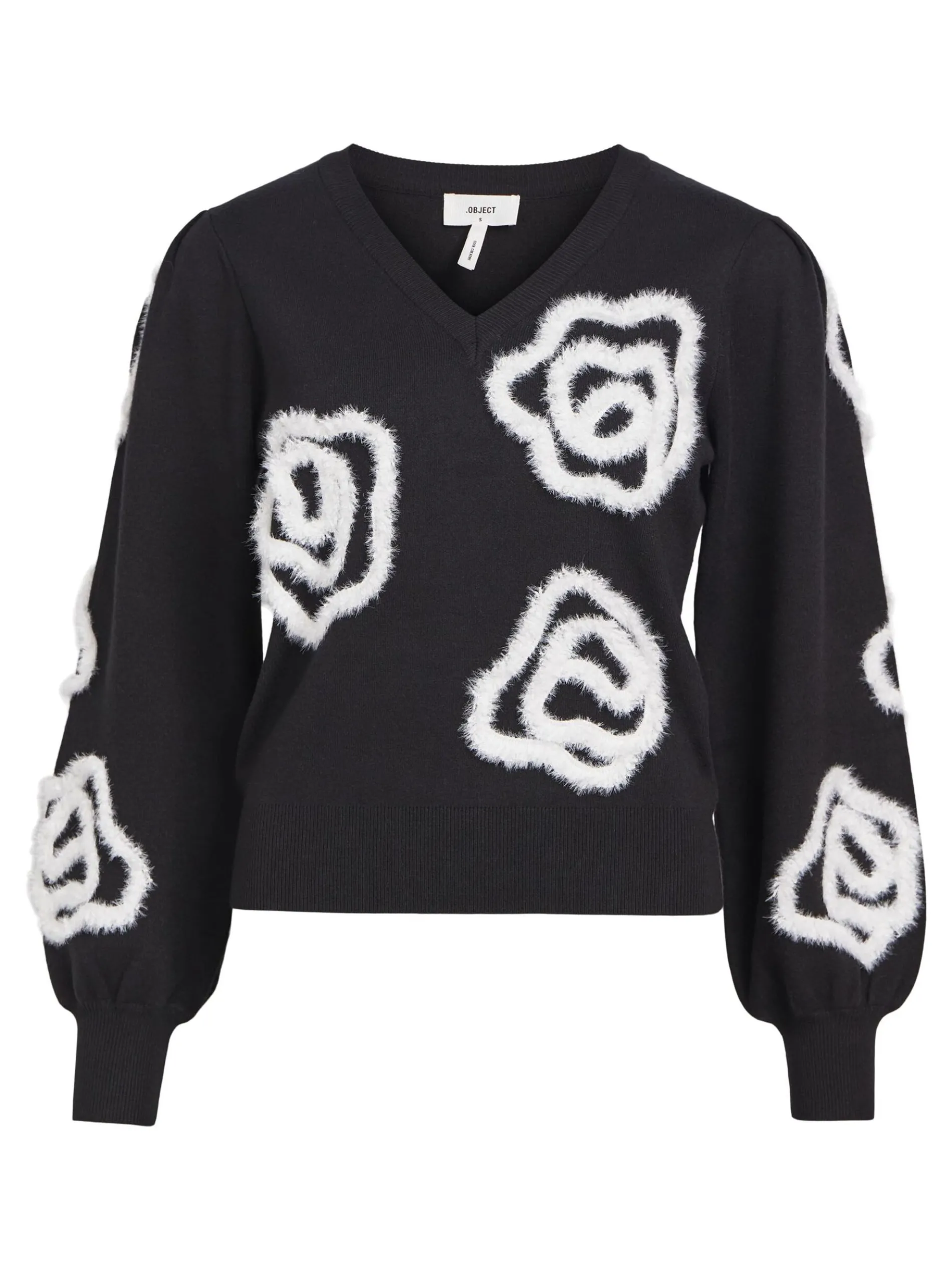 V-HALS GEBREIDE TRUI