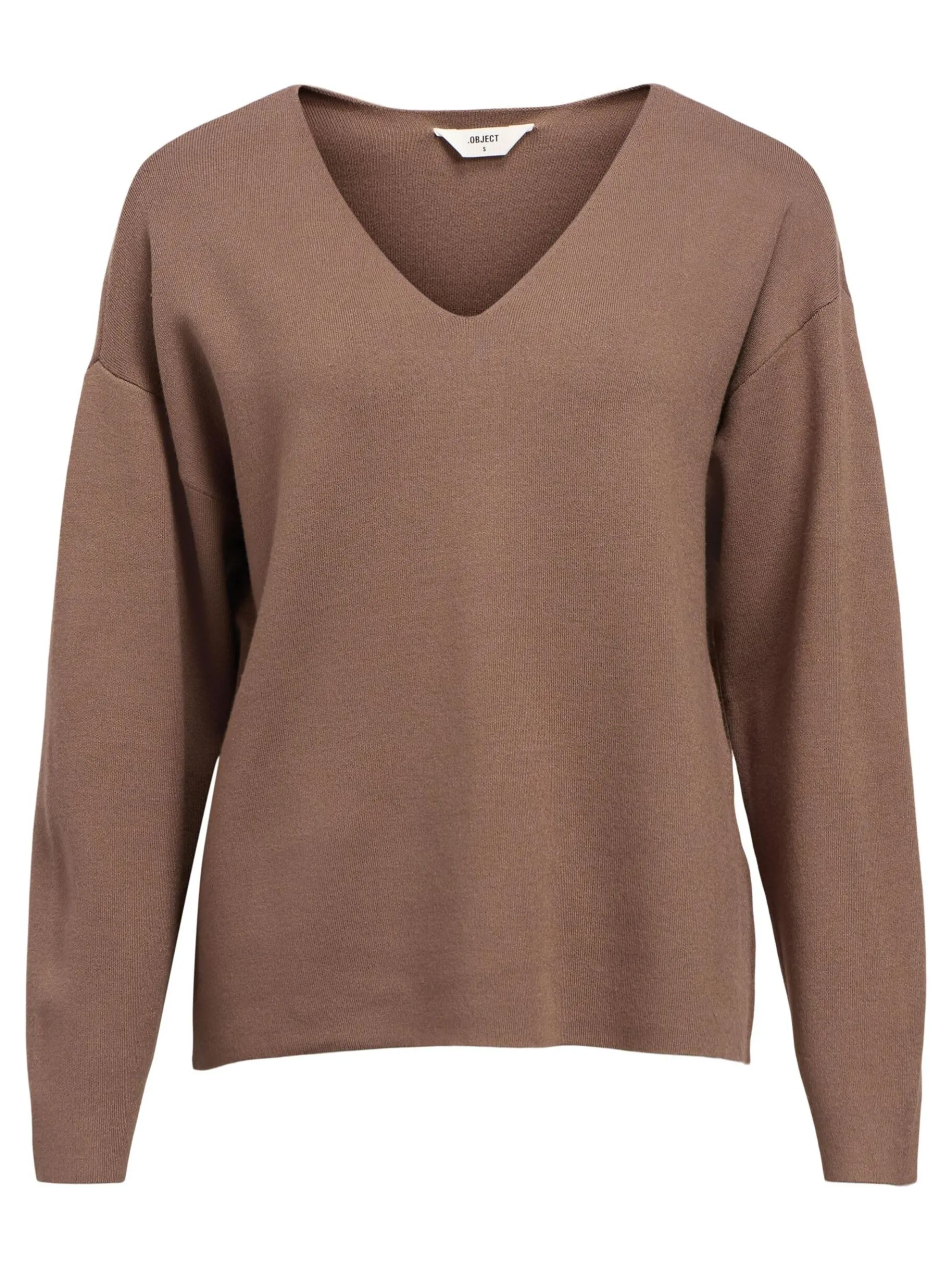 V-HALS GEBREIDE TRUI