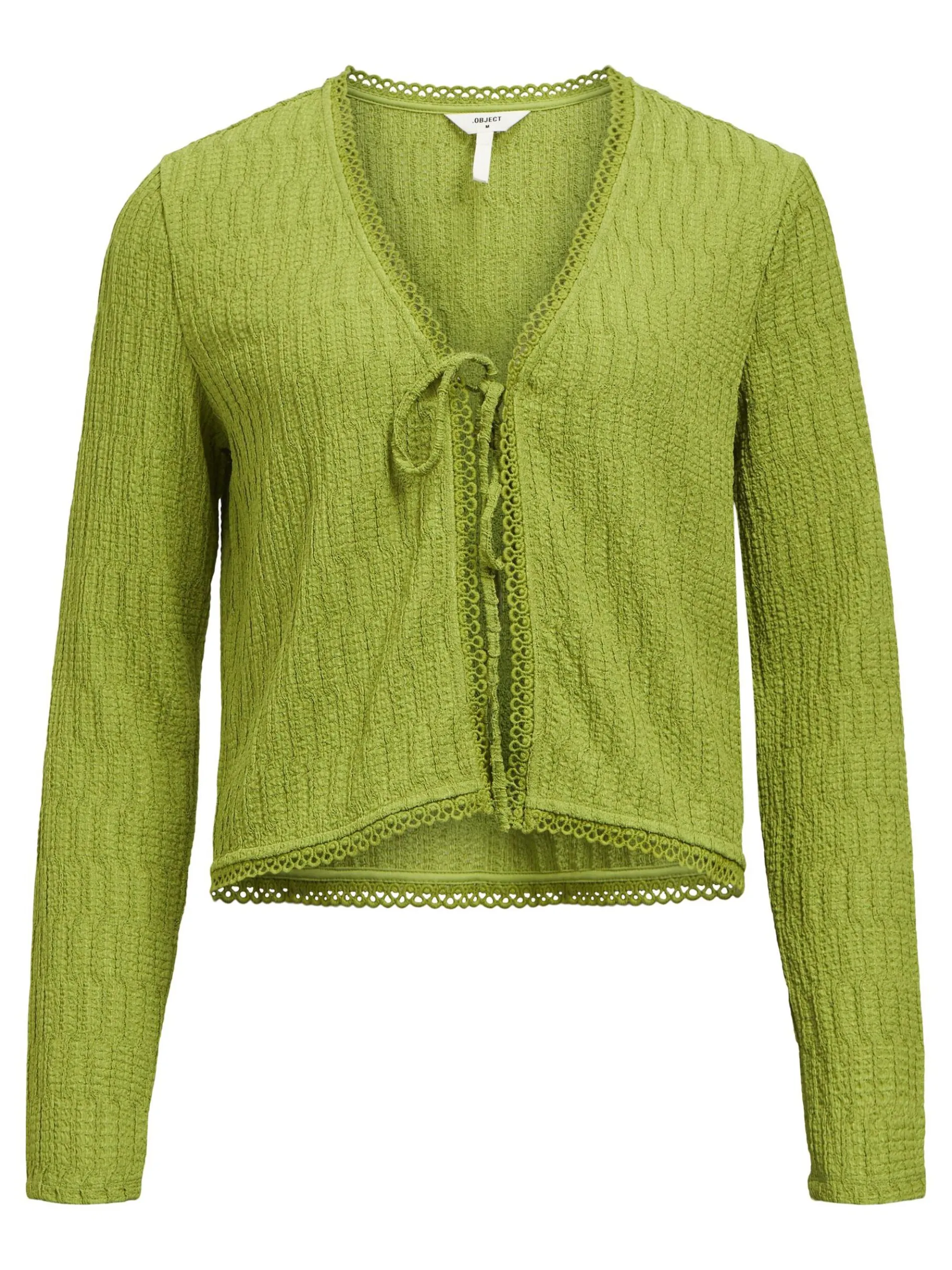 VOORKANT MET STRIKSLUITING TOP