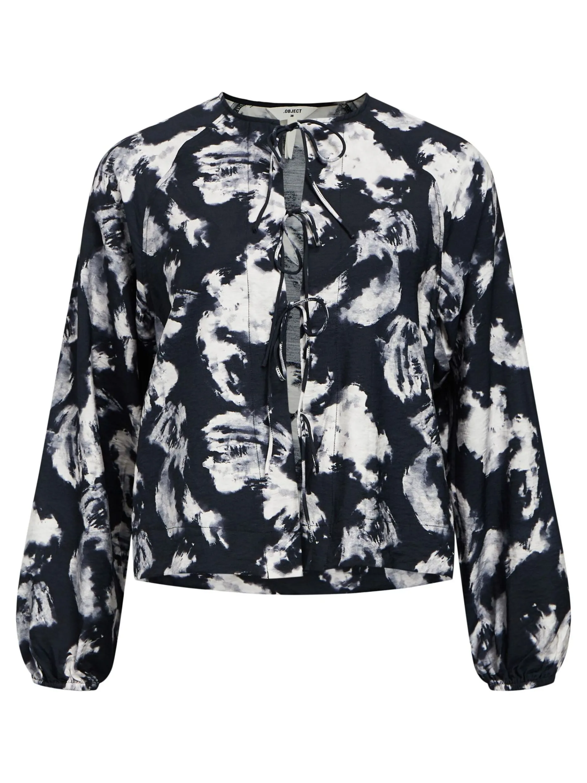 VOORKANT MET STRIKSLUITING TOP