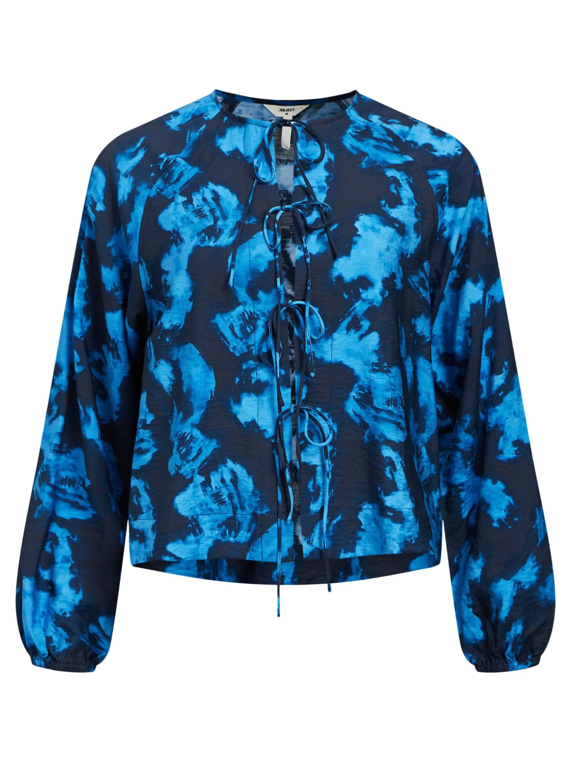 VOORKANT MET STRIKSLUITING TOP